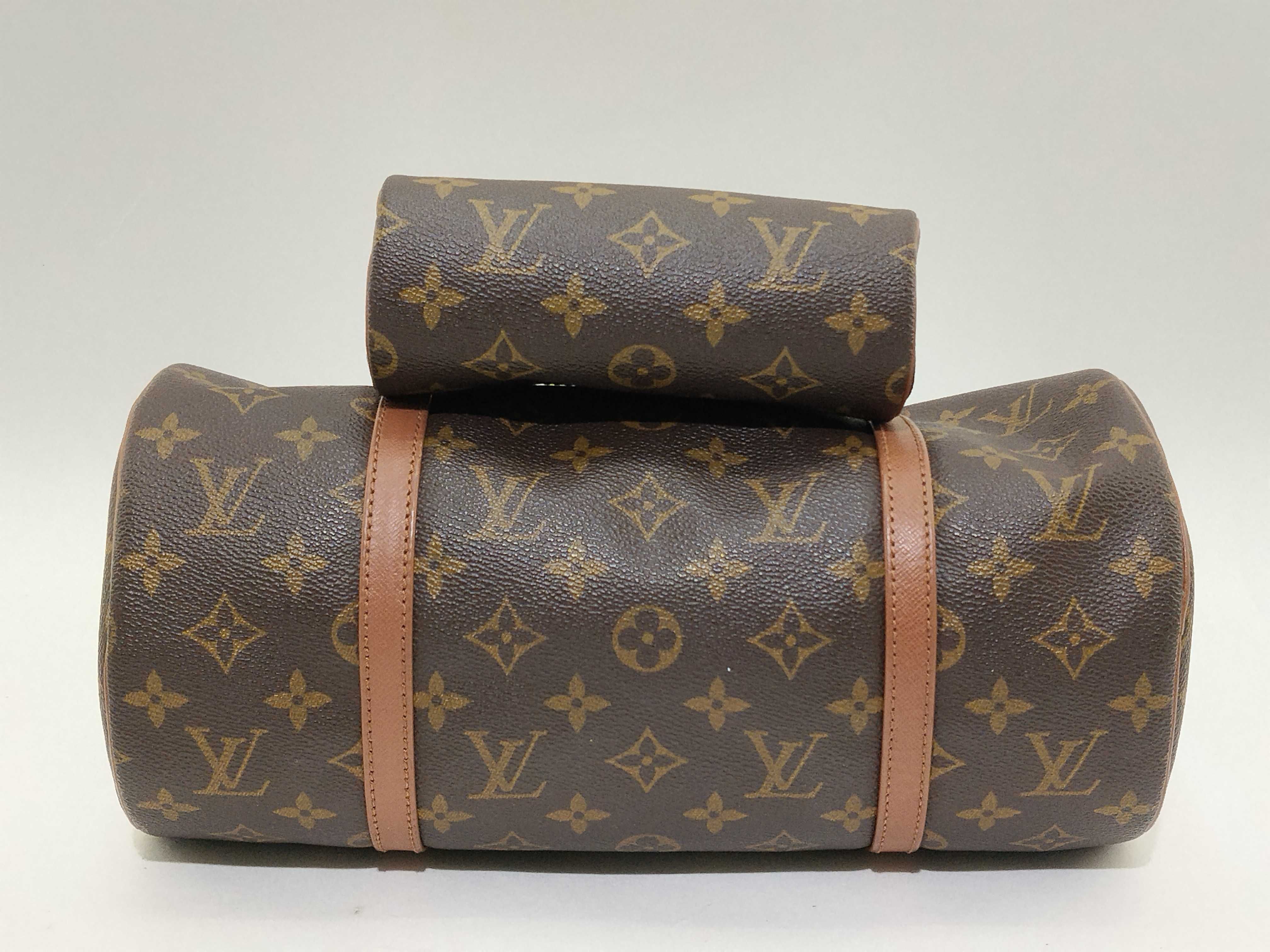 Monogram Papillon Handbag with Pouch — view 5