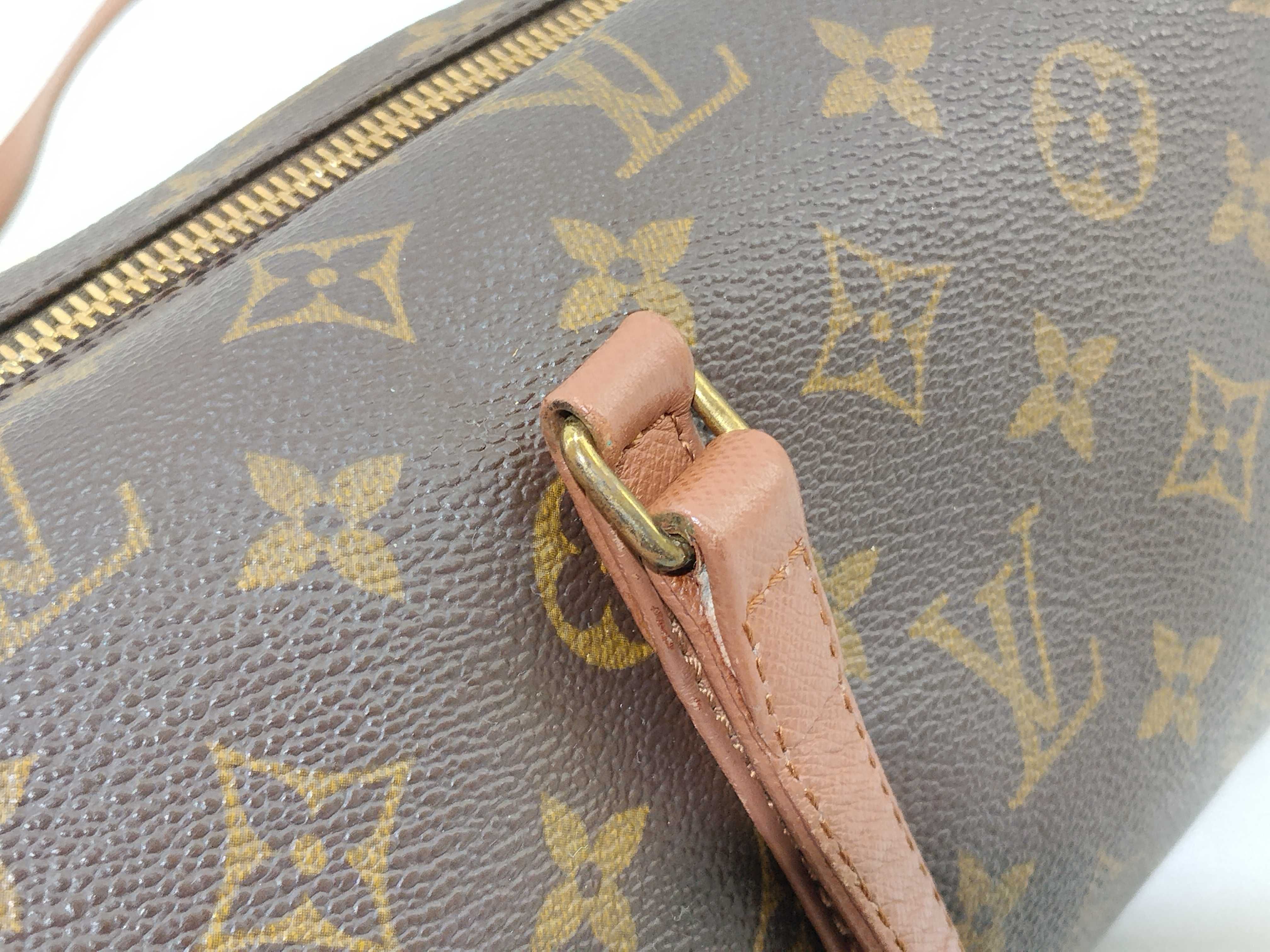 Monogram Papillon Handbag with Pouch — view 8