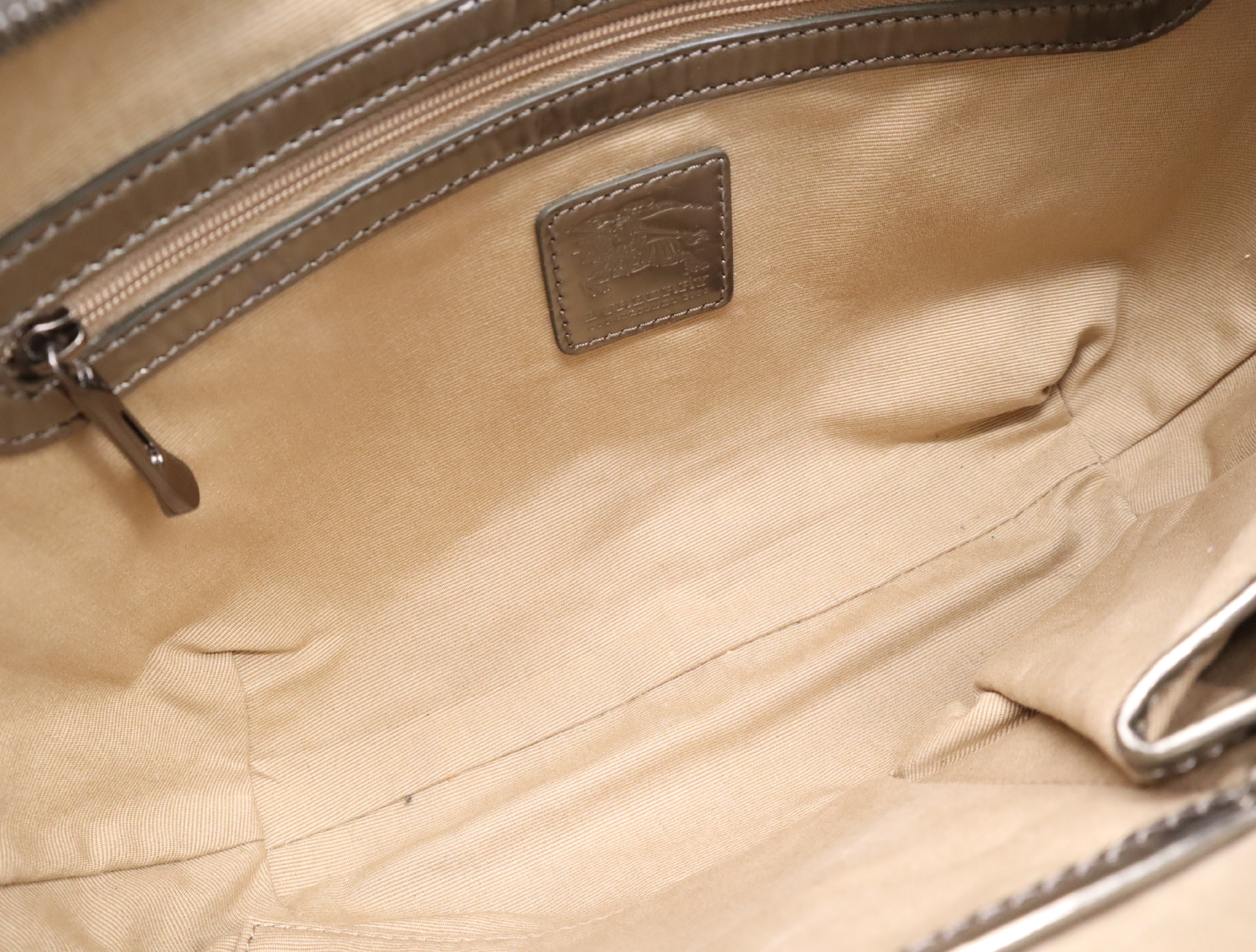 Canvas Nova Check Pattern One Shoulder Bag — view 13