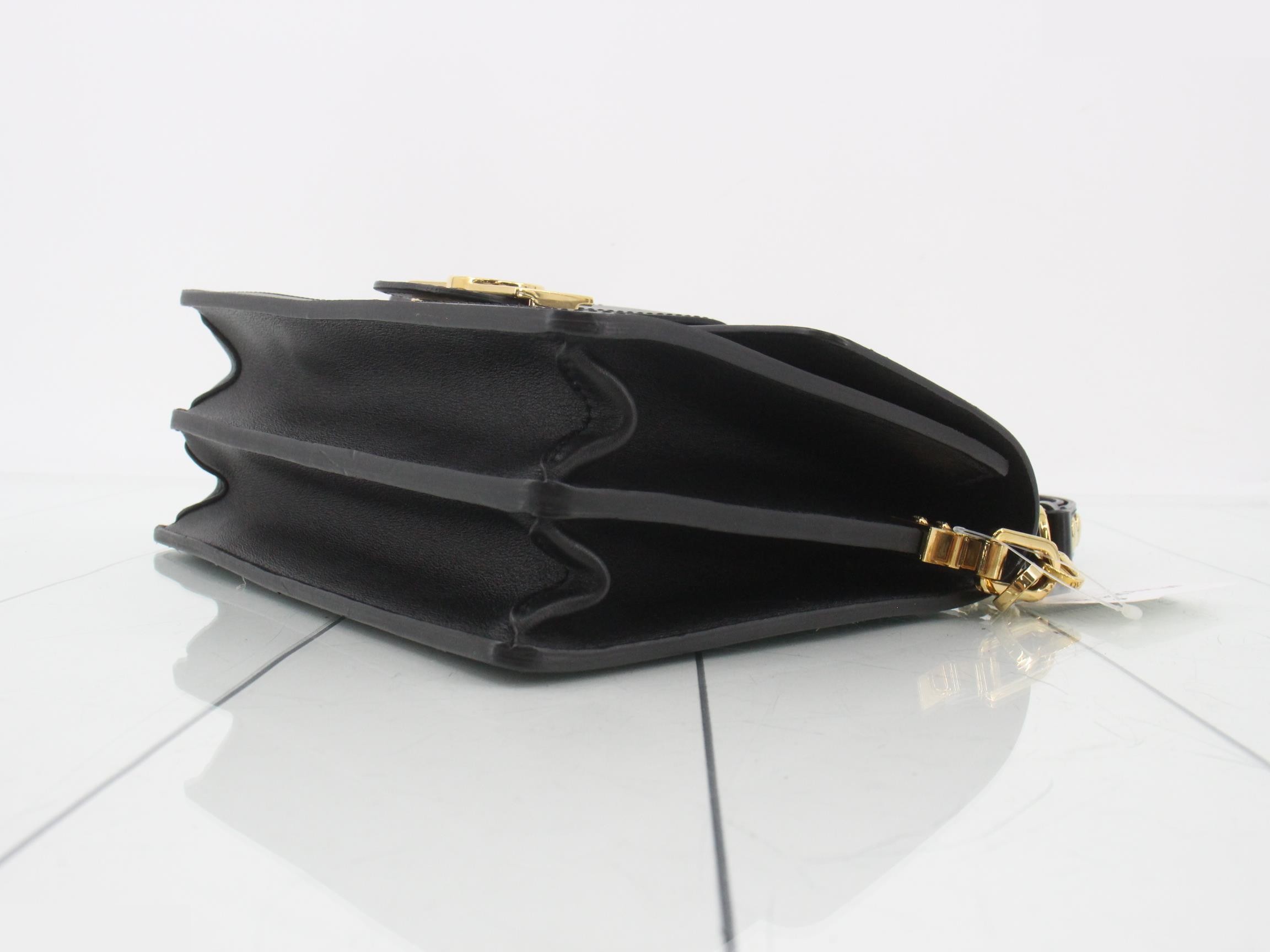 LV Lock Dauphine MM Noir 2-Way Shoulder Bag — view 6