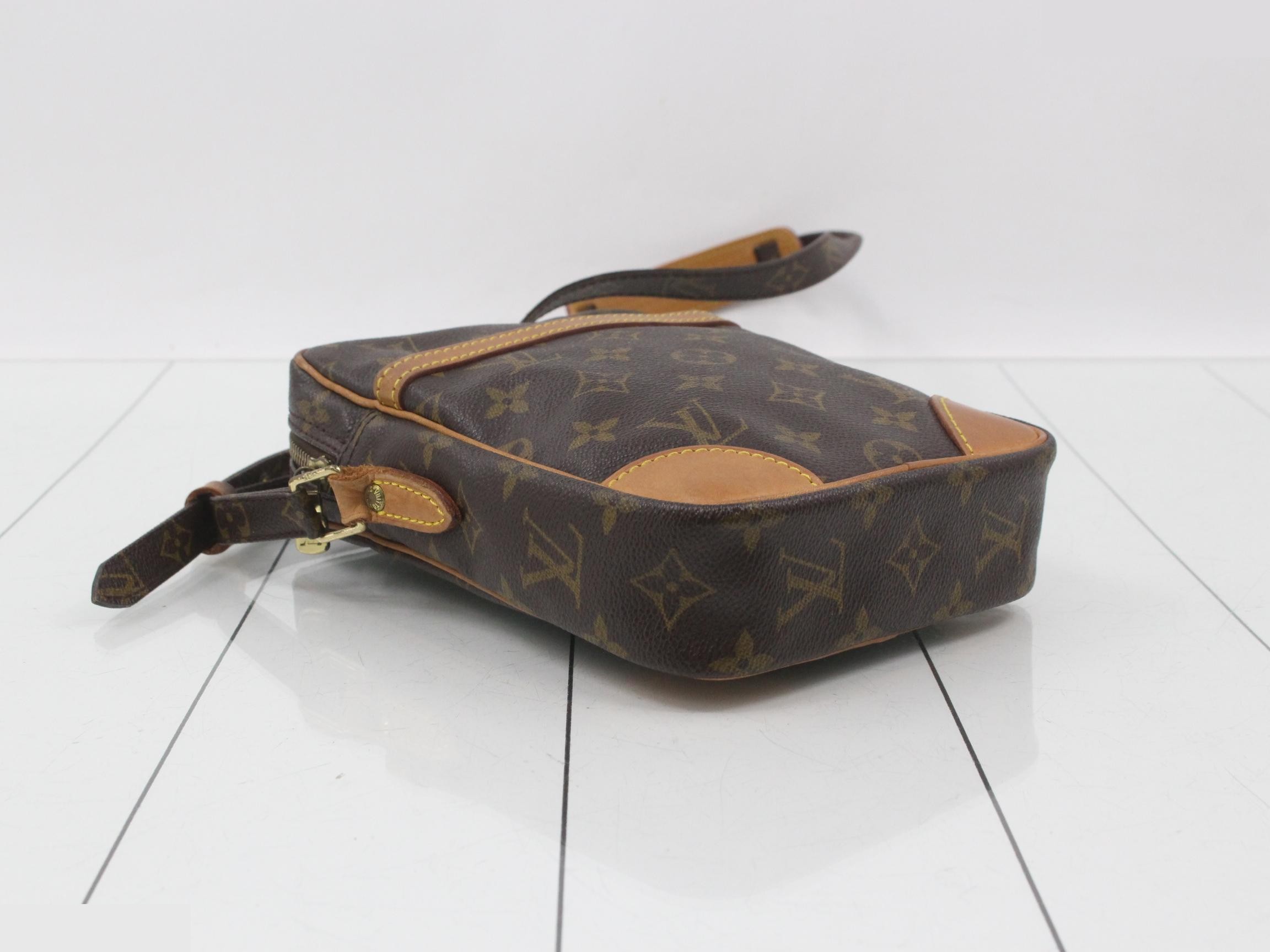 M45266 Danube Shoulder Bag, Monogram, Brown — view 5