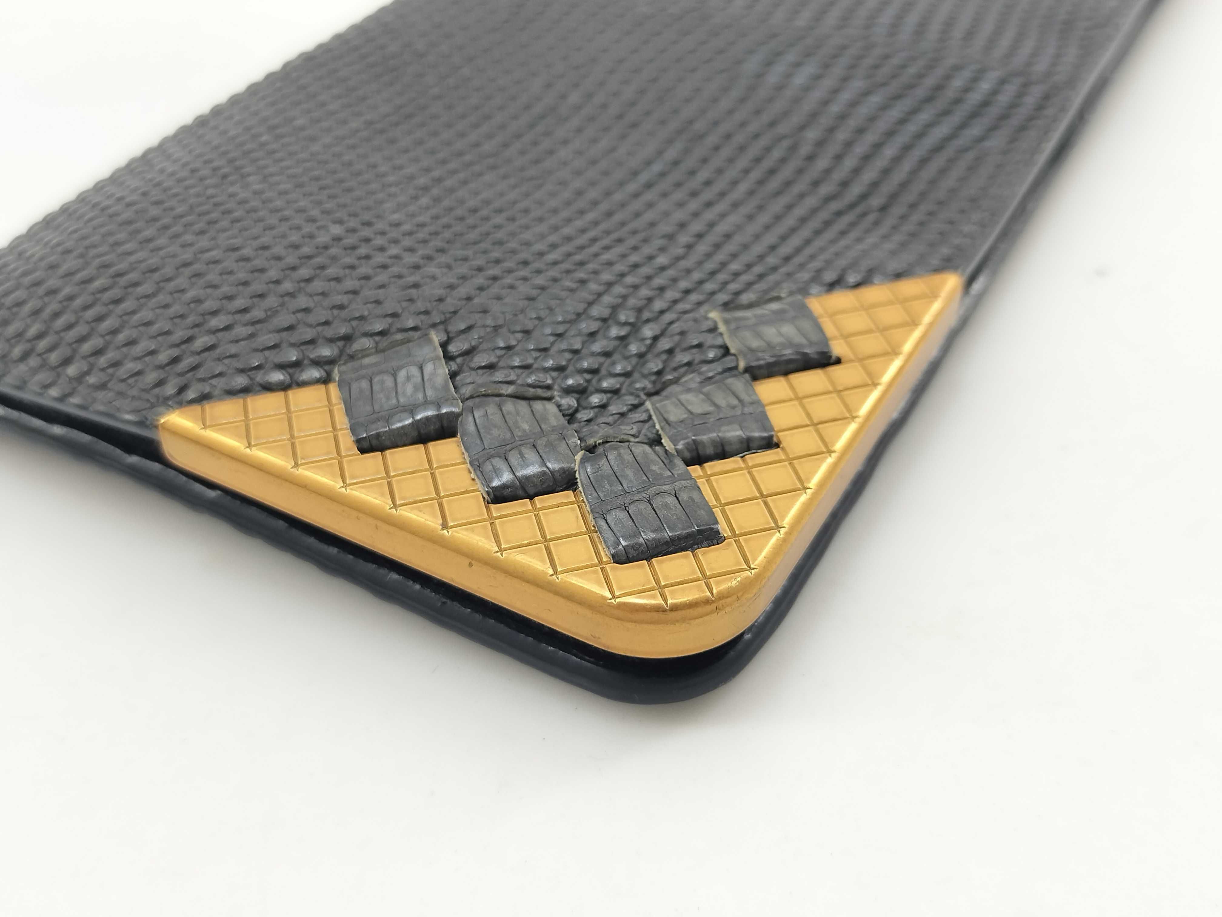 Lizard Leather Long Wallet — view 4