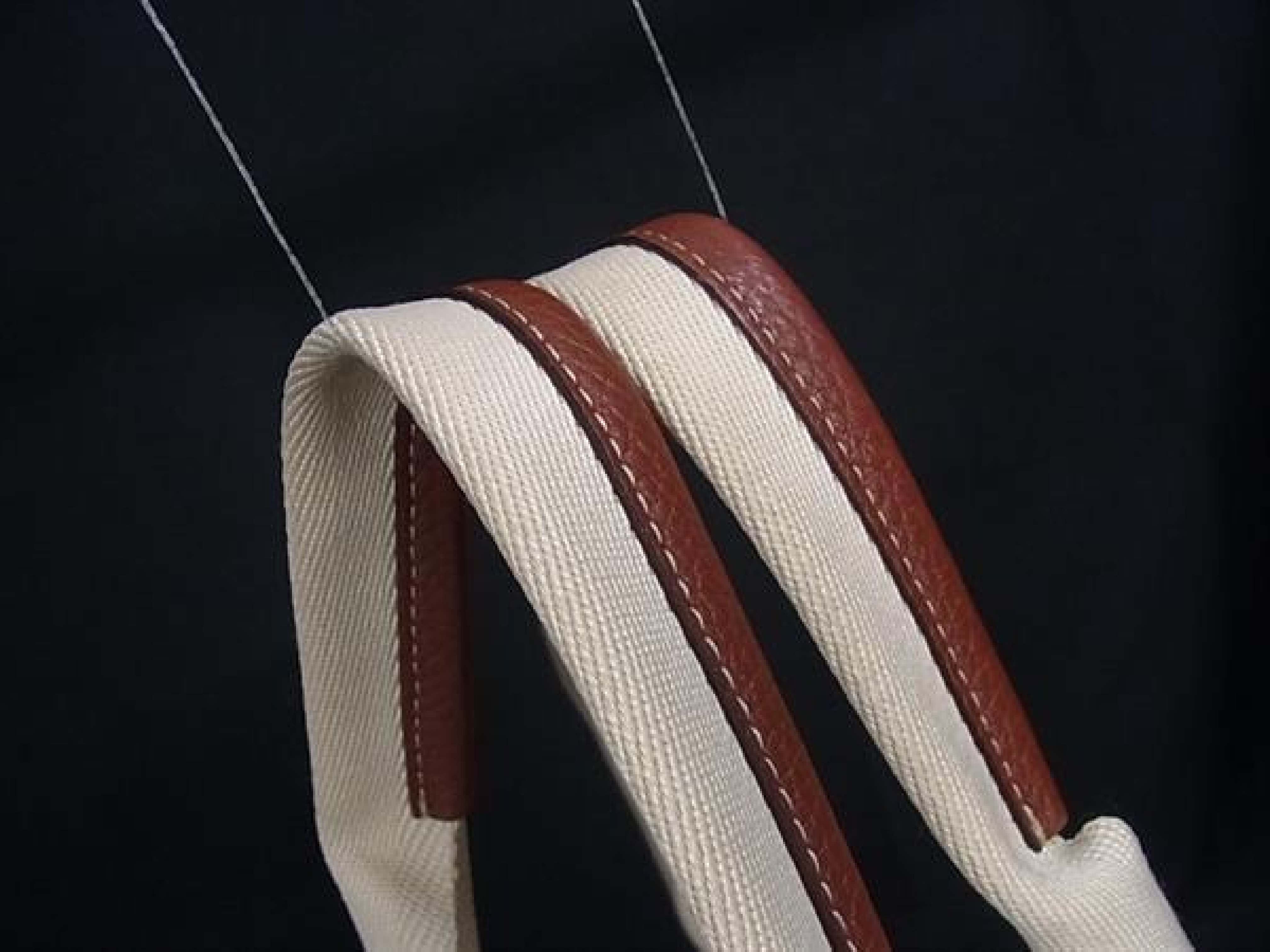 Woody Wool Handbag Tote Bag Shoulder Bag for Women, Beige, FZ5579 — view 2