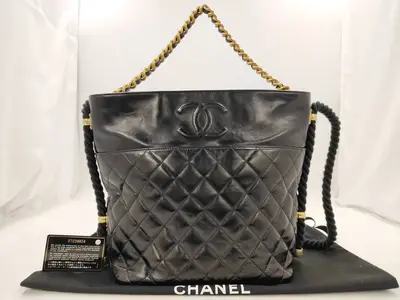 Matelassé Rope Handle Shoulder Bag 27038824