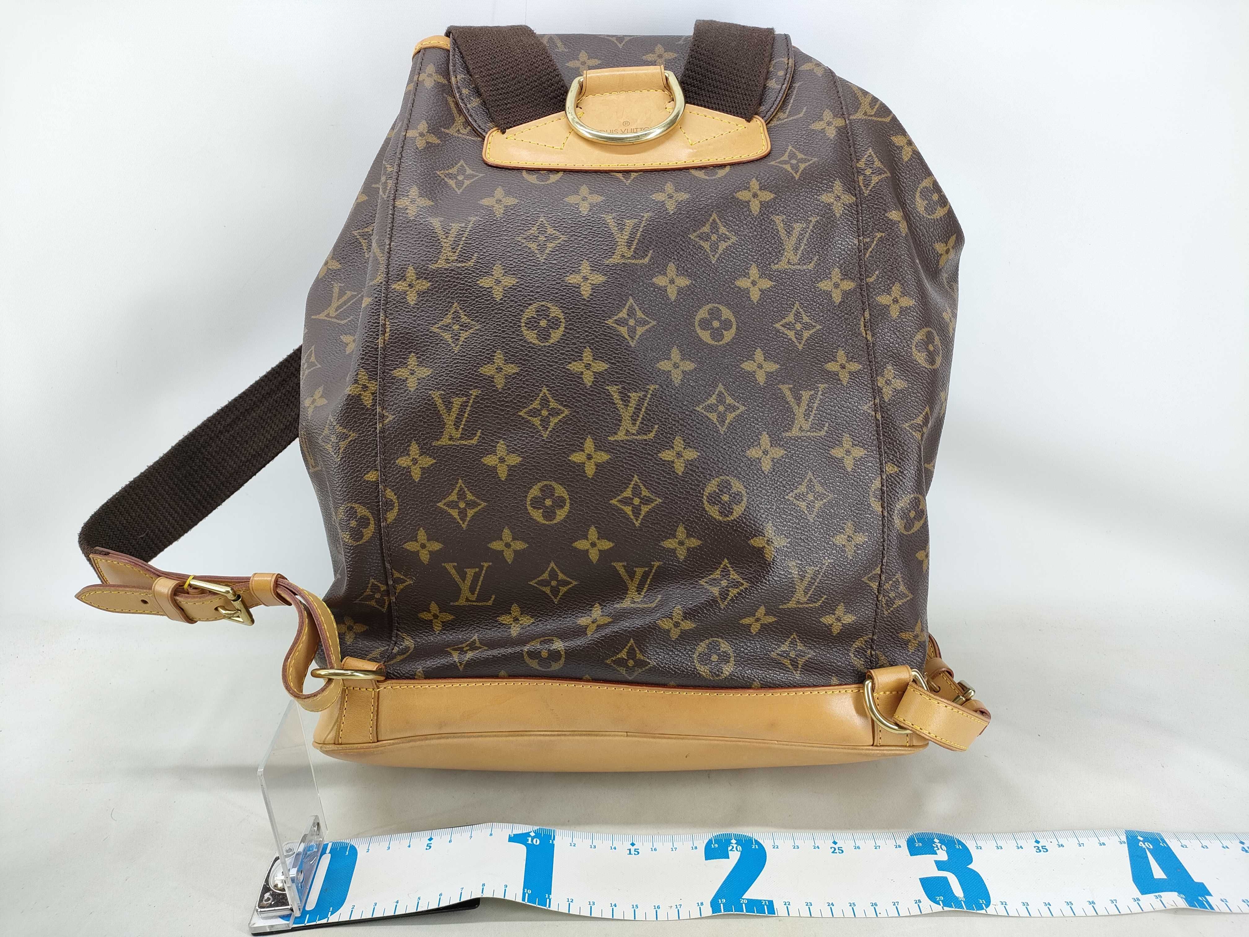 Monogram Louis Vuitton Monogram Montsouris GM M51135 Backpack — view 2