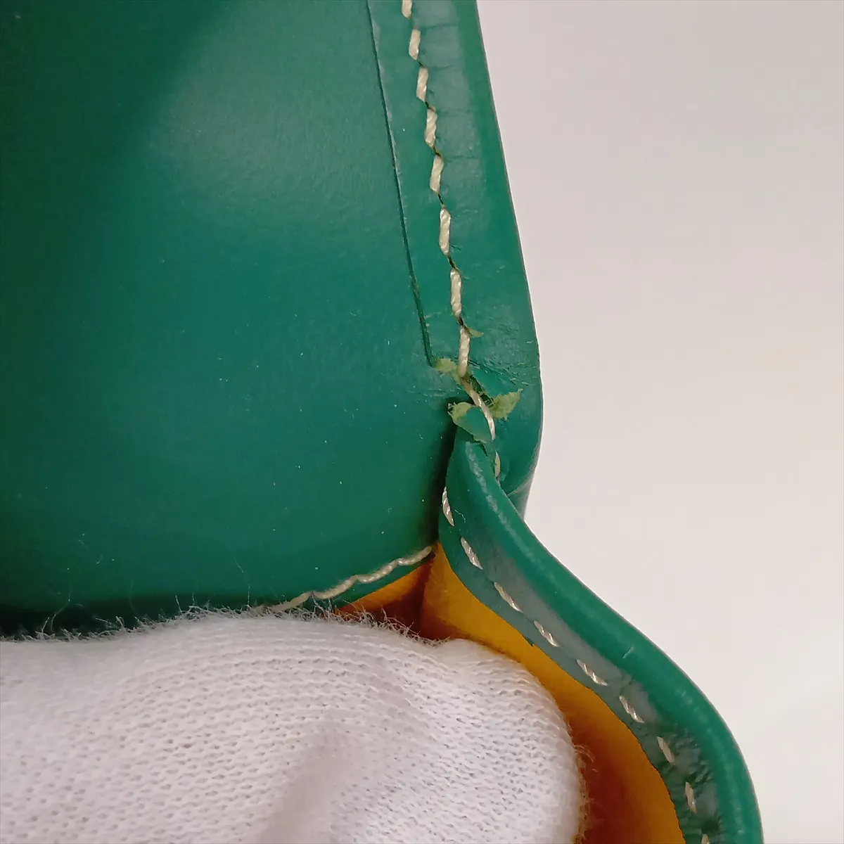 Belvedere PM PVC x Leather Shoulder Bag, Green — view 14