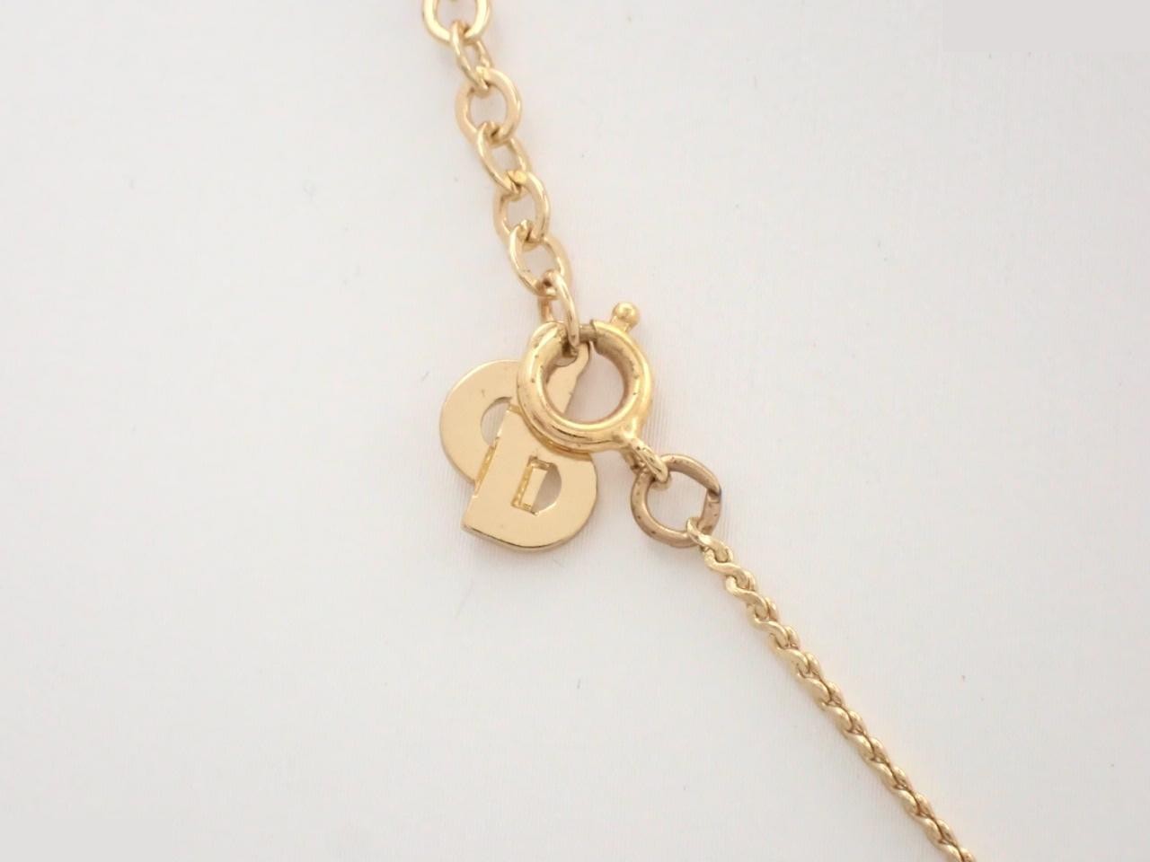Gold necklace, chain approximately 43cm — view 2