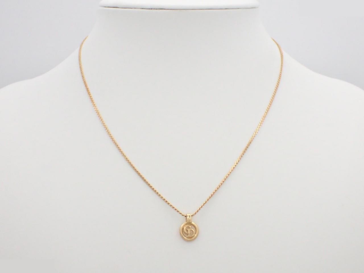 Gold necklace, chain approximately 43cm — view 3