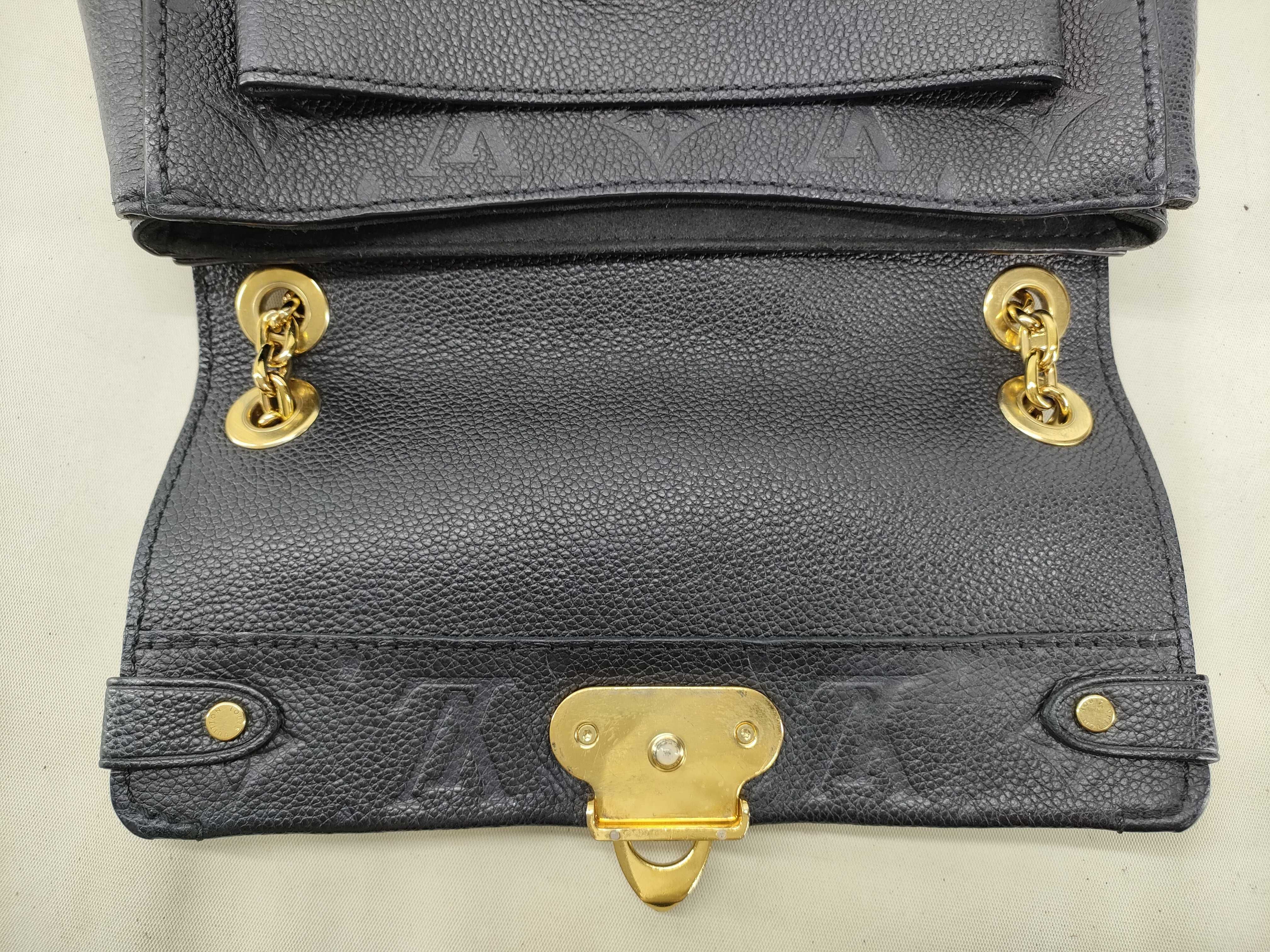 Monogram Empreinte Vavin BB Empreinte Noir Shoulder Bag — view 8