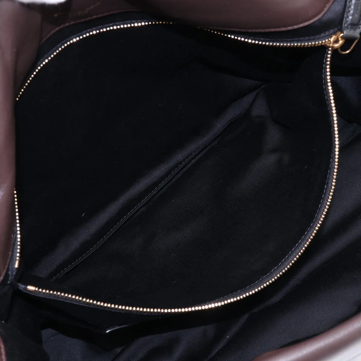 Jamie Leather Chain Shoulder Bag, Brown, 805859 — view 8