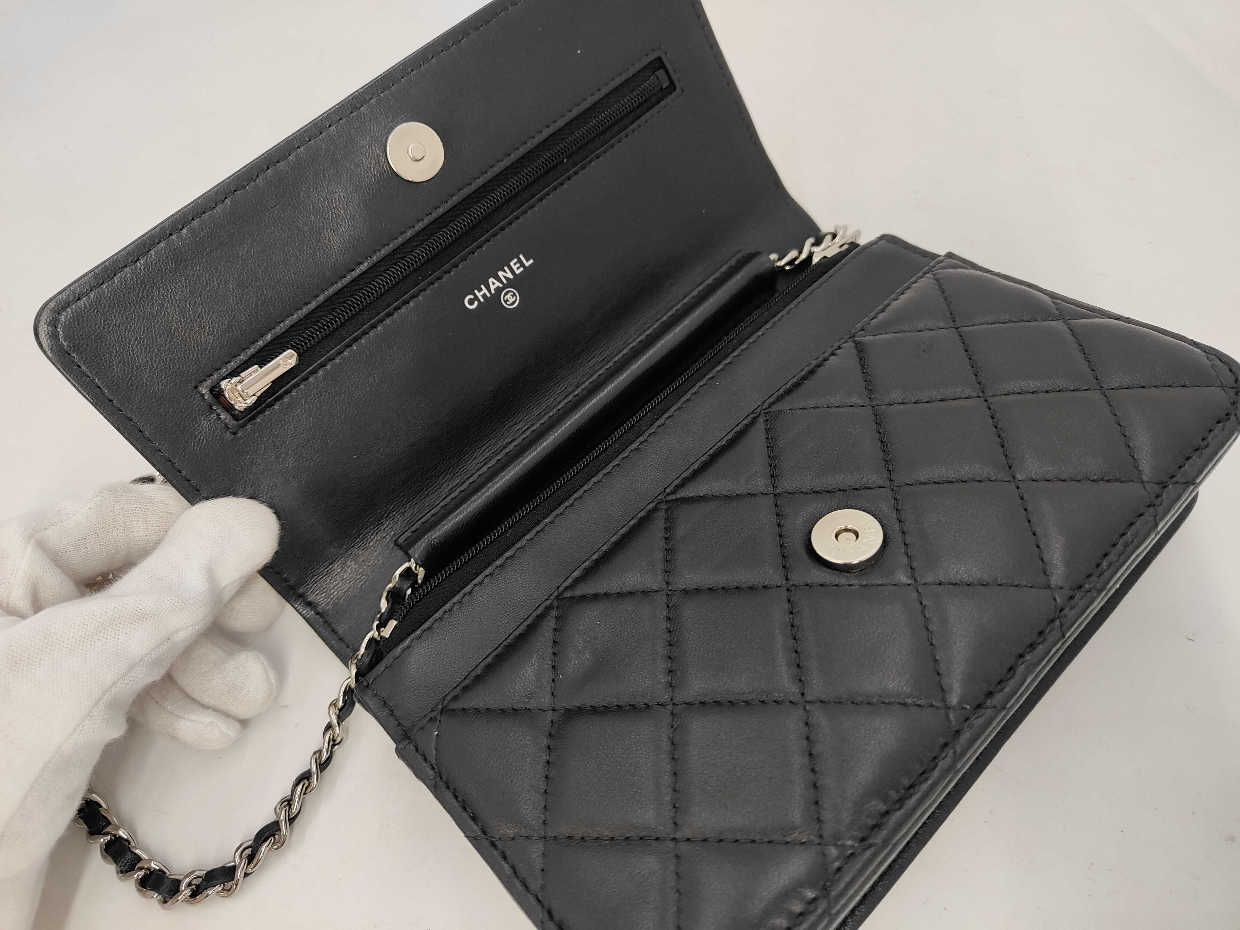 Matelassé Chain Wallet Shoulder Bag — view 7