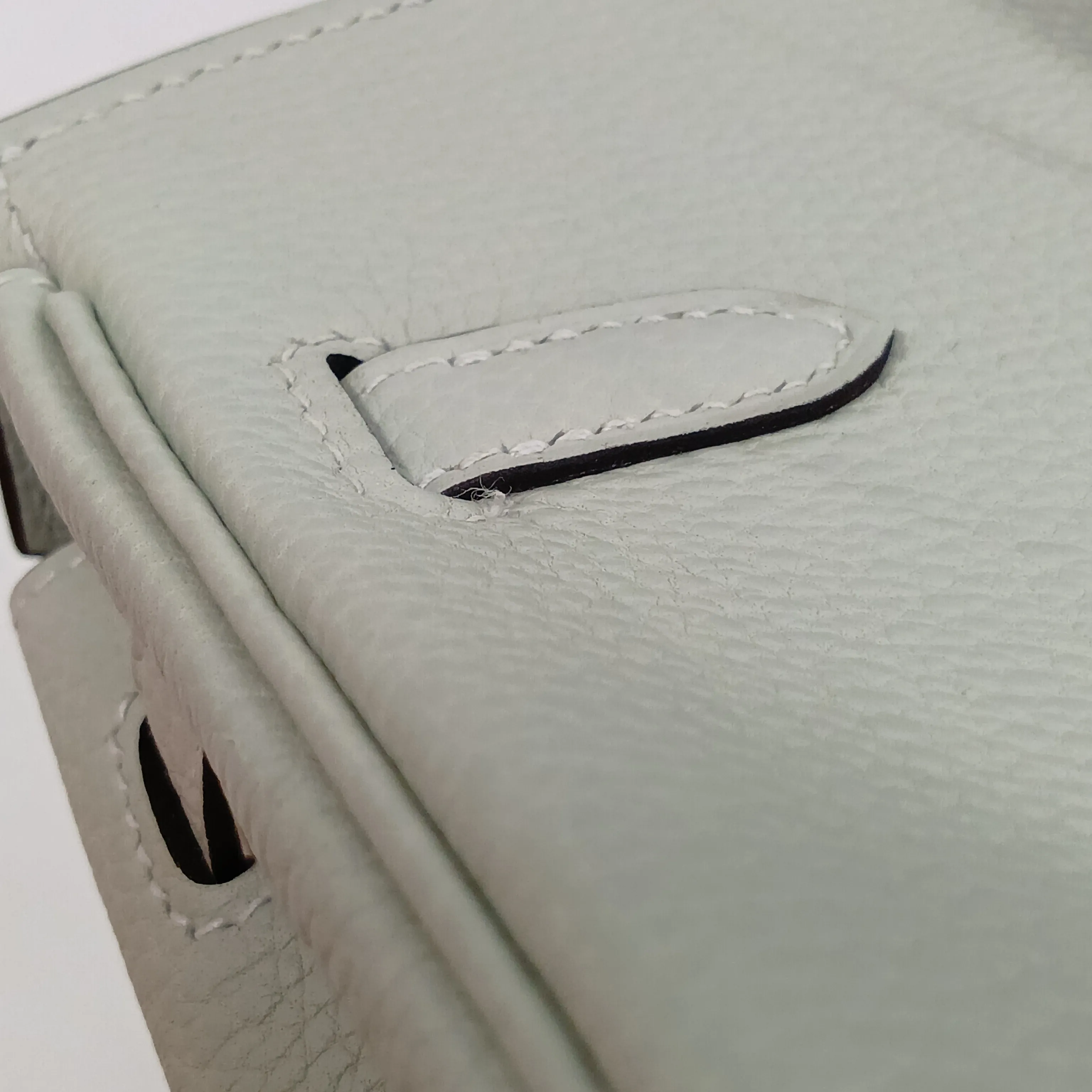 [Individually packaged] Hermes Birkin 25 Retourne Togo Grisneve Silver Hardware B: 2023 — view 14
