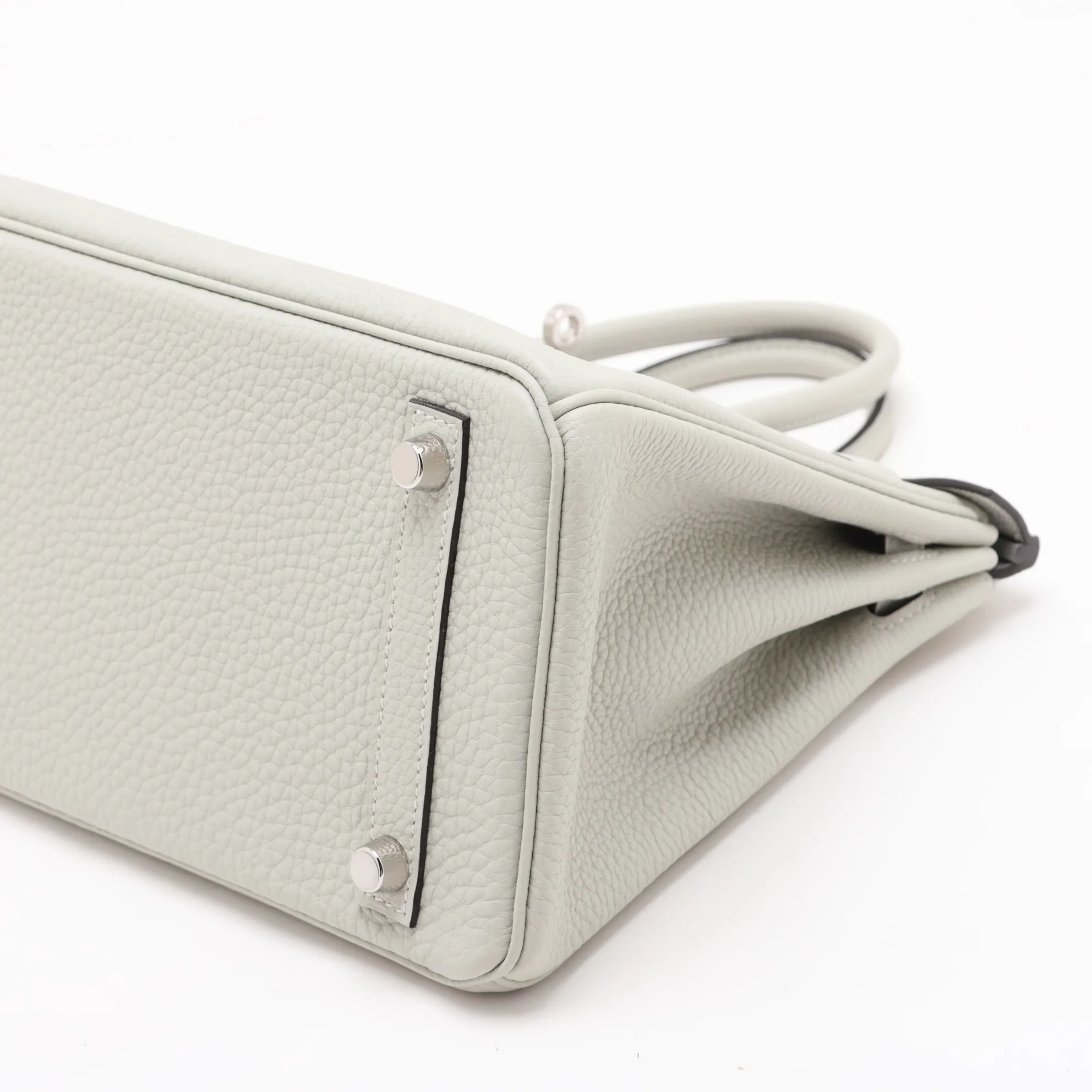 [Individually packaged] Hermes Birkin 25 Retourne Togo Grisneve Silver Hardware B: 2023 — view 3