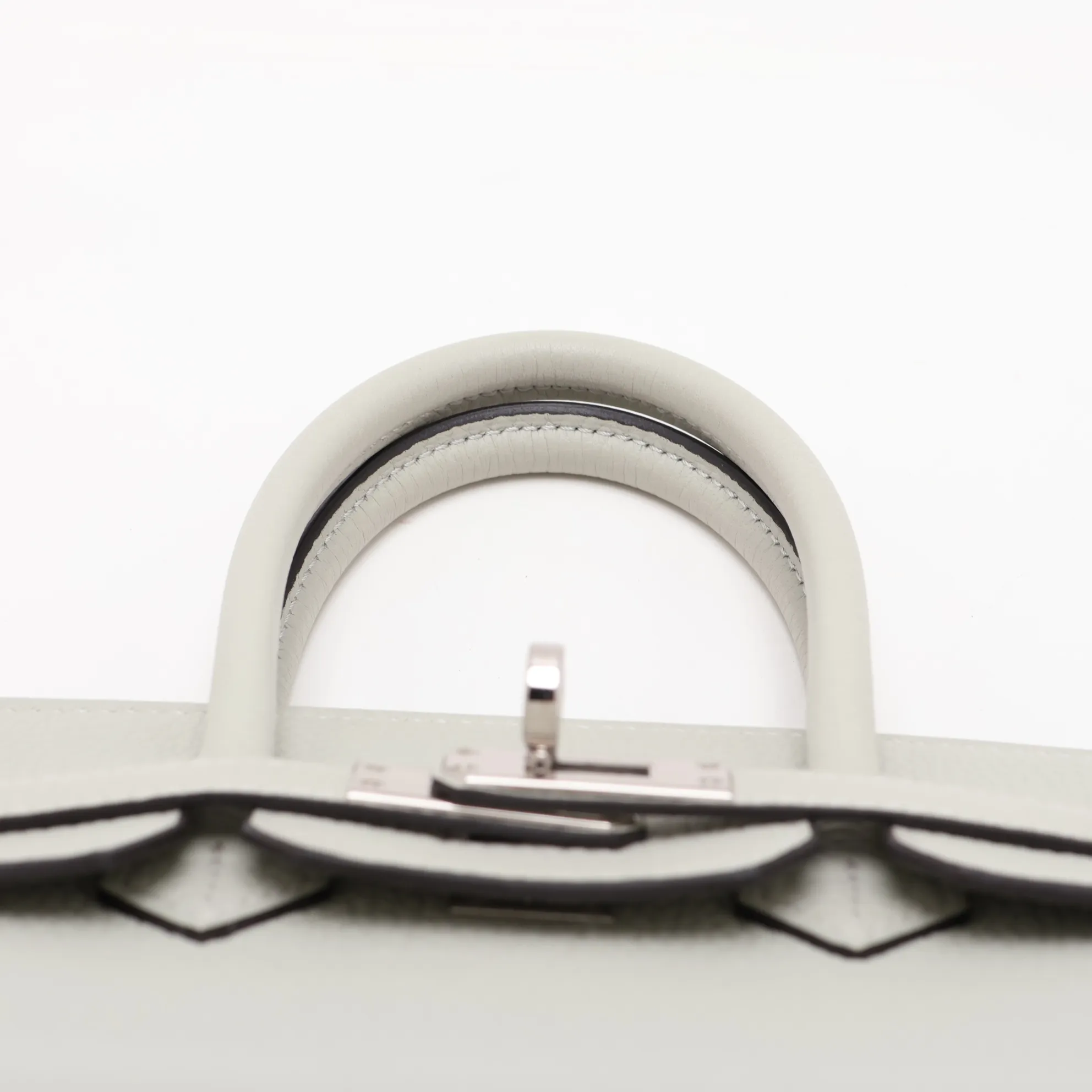 [Individually packaged] Hermes Birkin 25 Retourne Togo Grisneve Silver Hardware B: 2023 — view 6