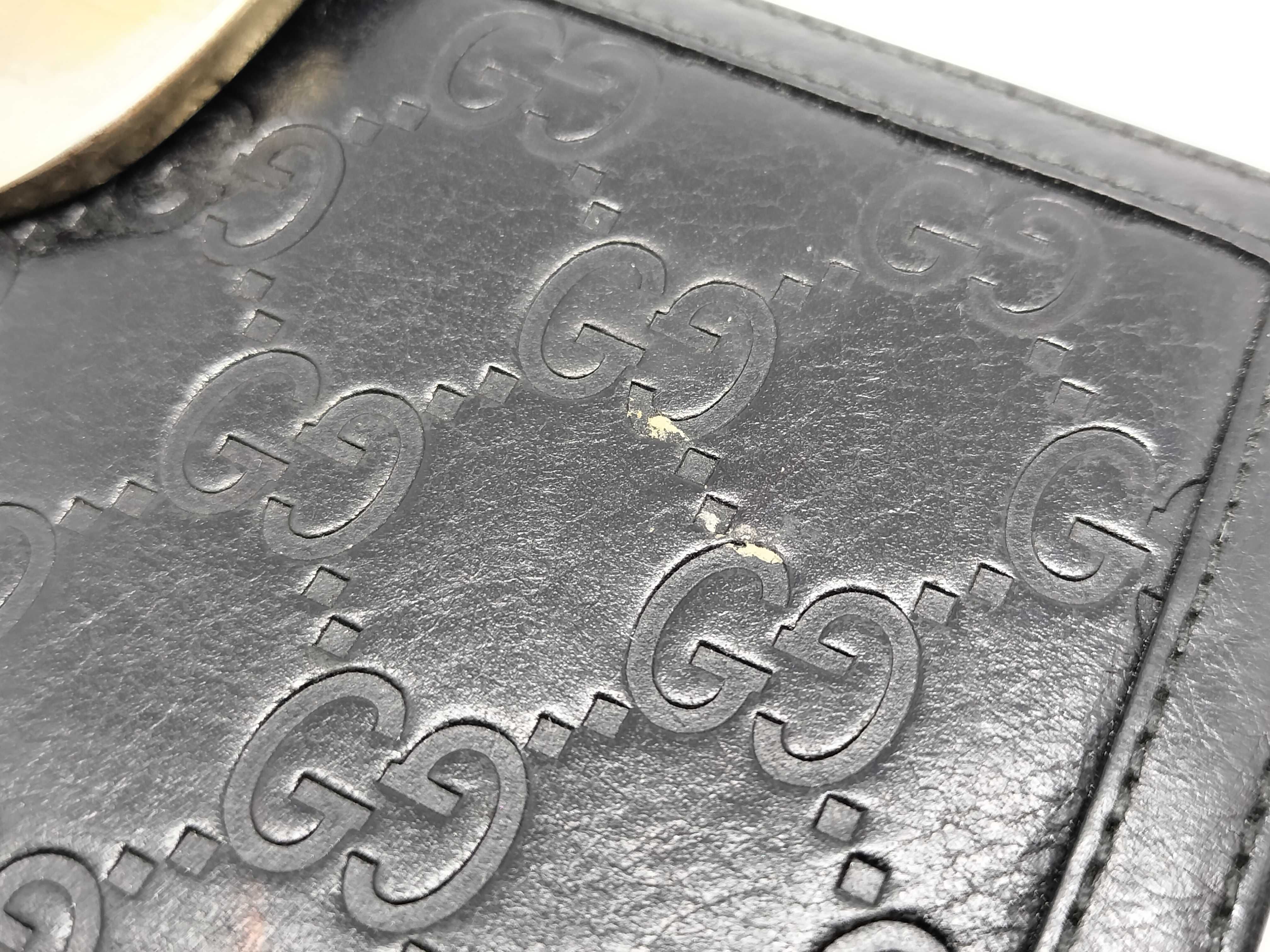 Guccissima Leather Double Snap Long Wallet — view 12