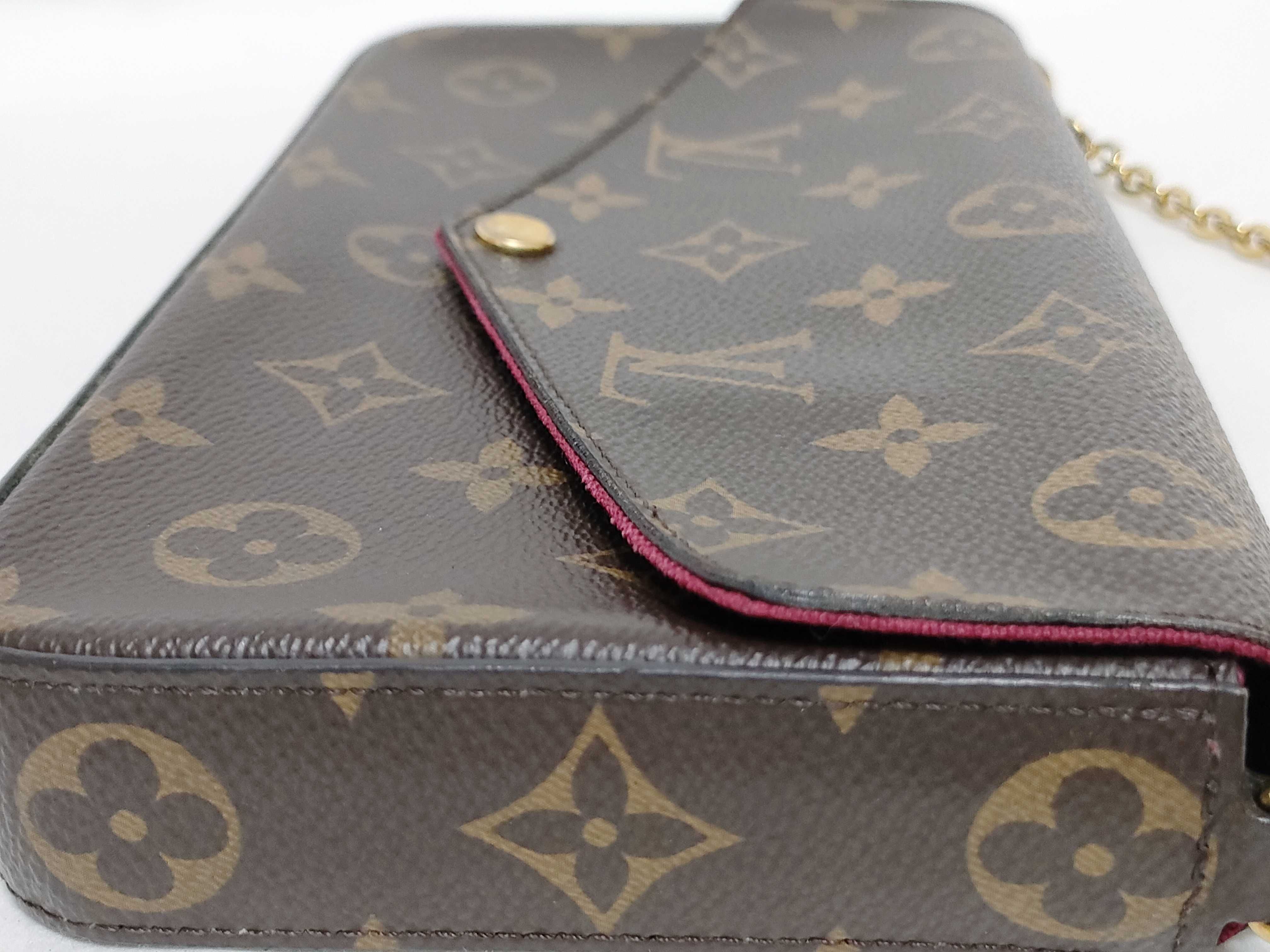 Monogram Louis Vuitton Felicie Shoulder Bag Monogram Shoulder Bag — view 15