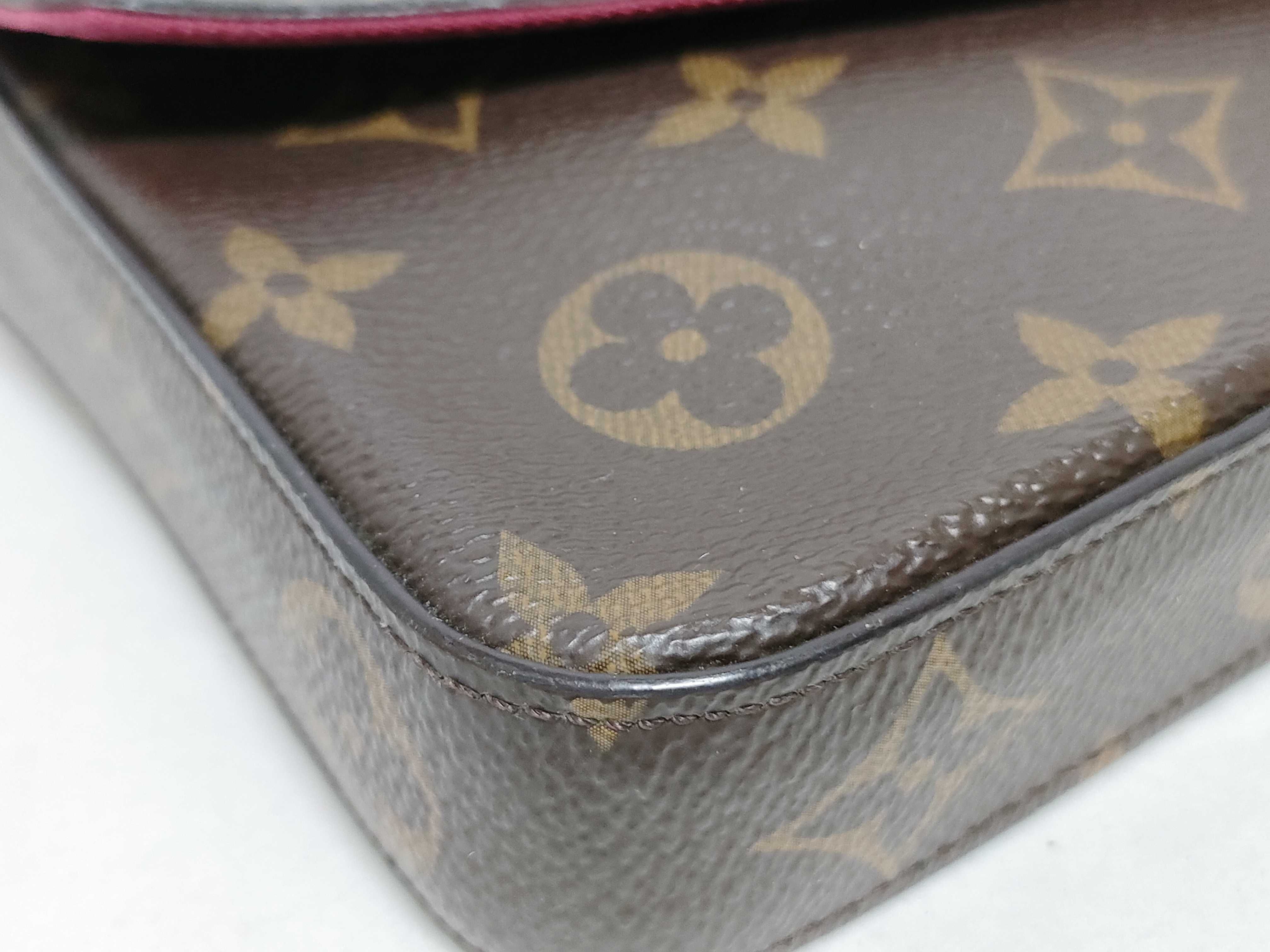 Monogram Louis Vuitton Felicie Shoulder Bag Monogram Shoulder Bag — view 6