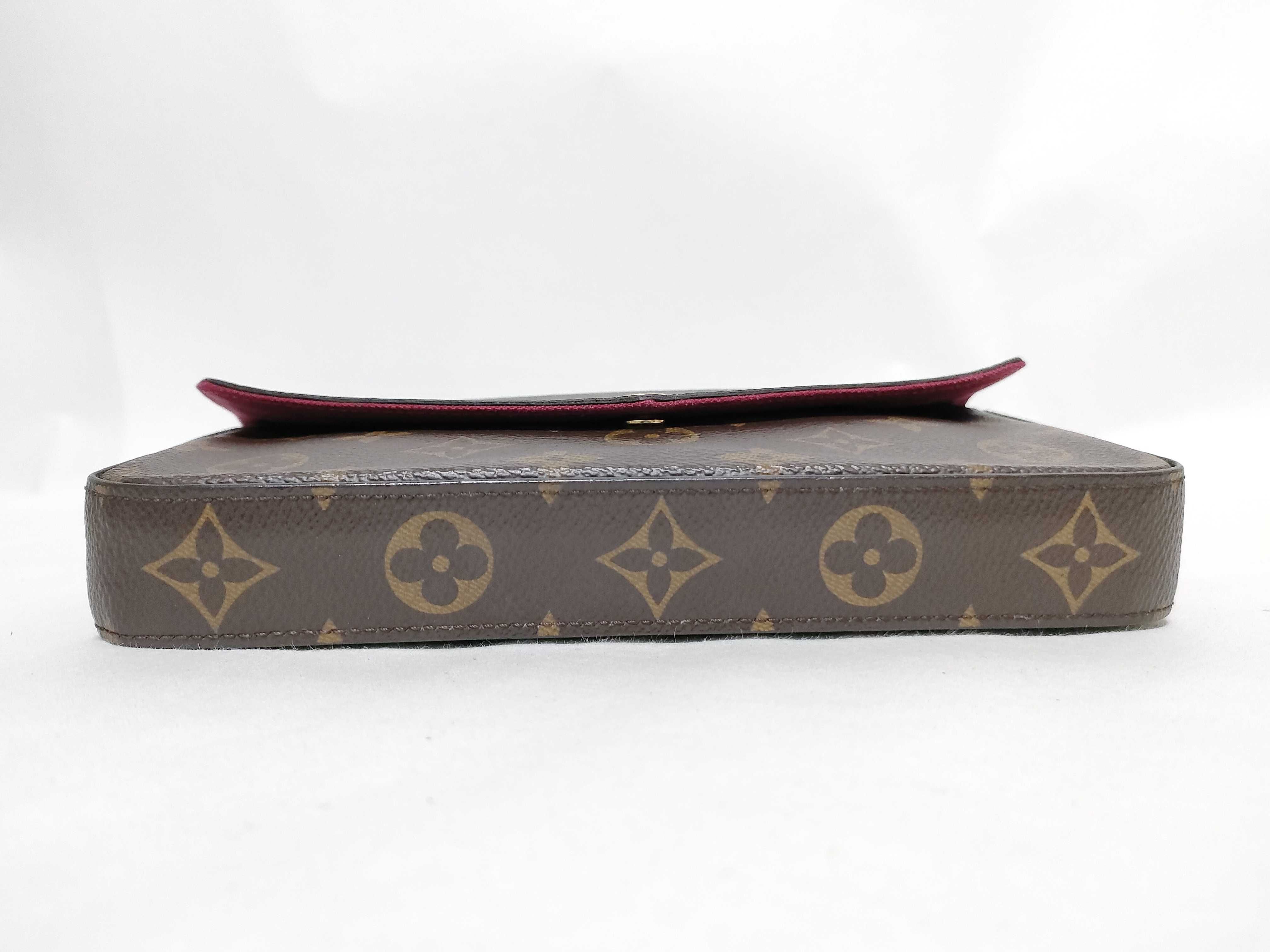Monogram Louis Vuitton Felicie Shoulder Bag Monogram Shoulder Bag — view 7