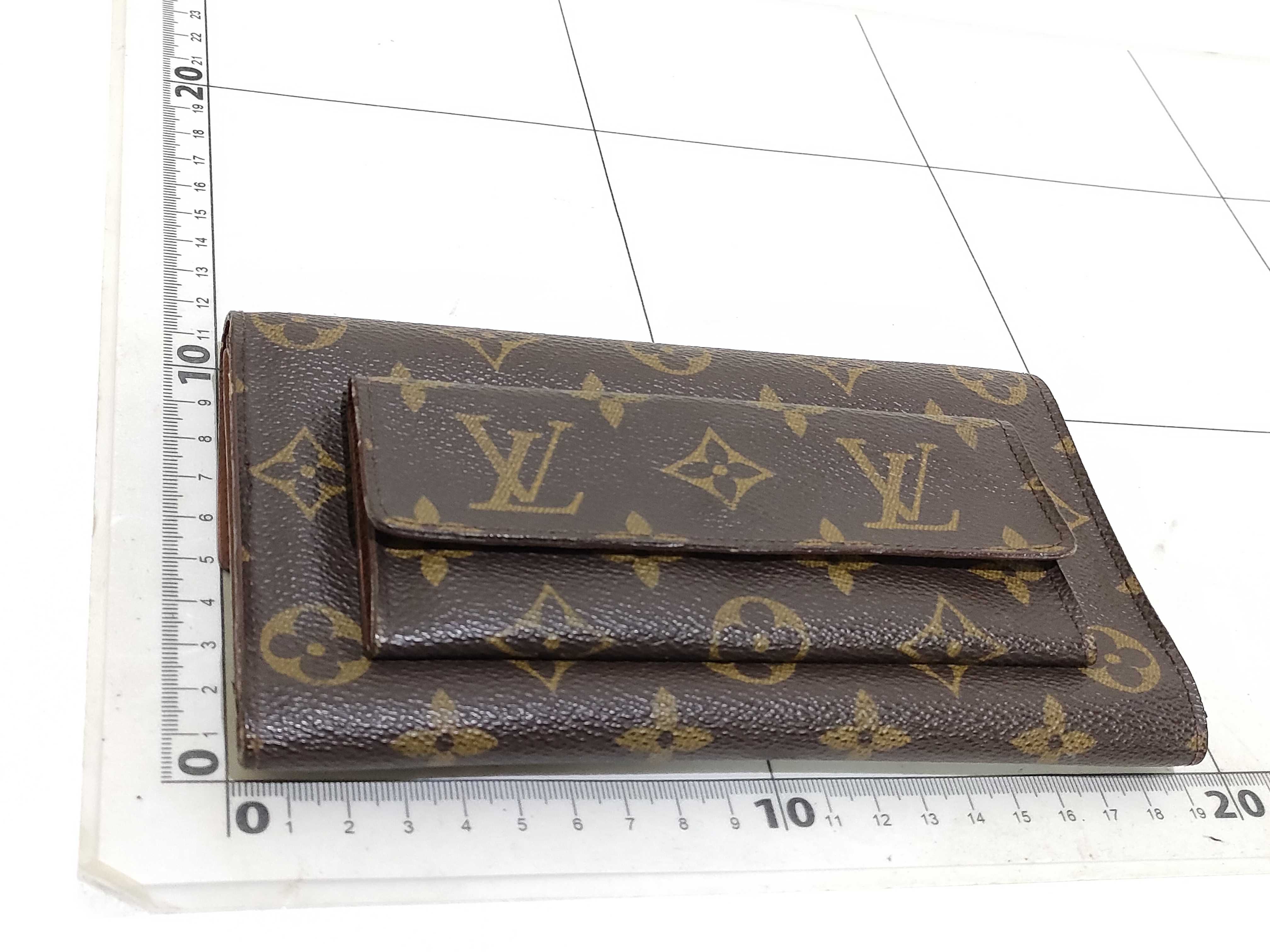 Monogram Louis Vuitton Monogram Long Wallet Portefeuille Tresor Monnaie SD0060 T61216 Wallet — view 2