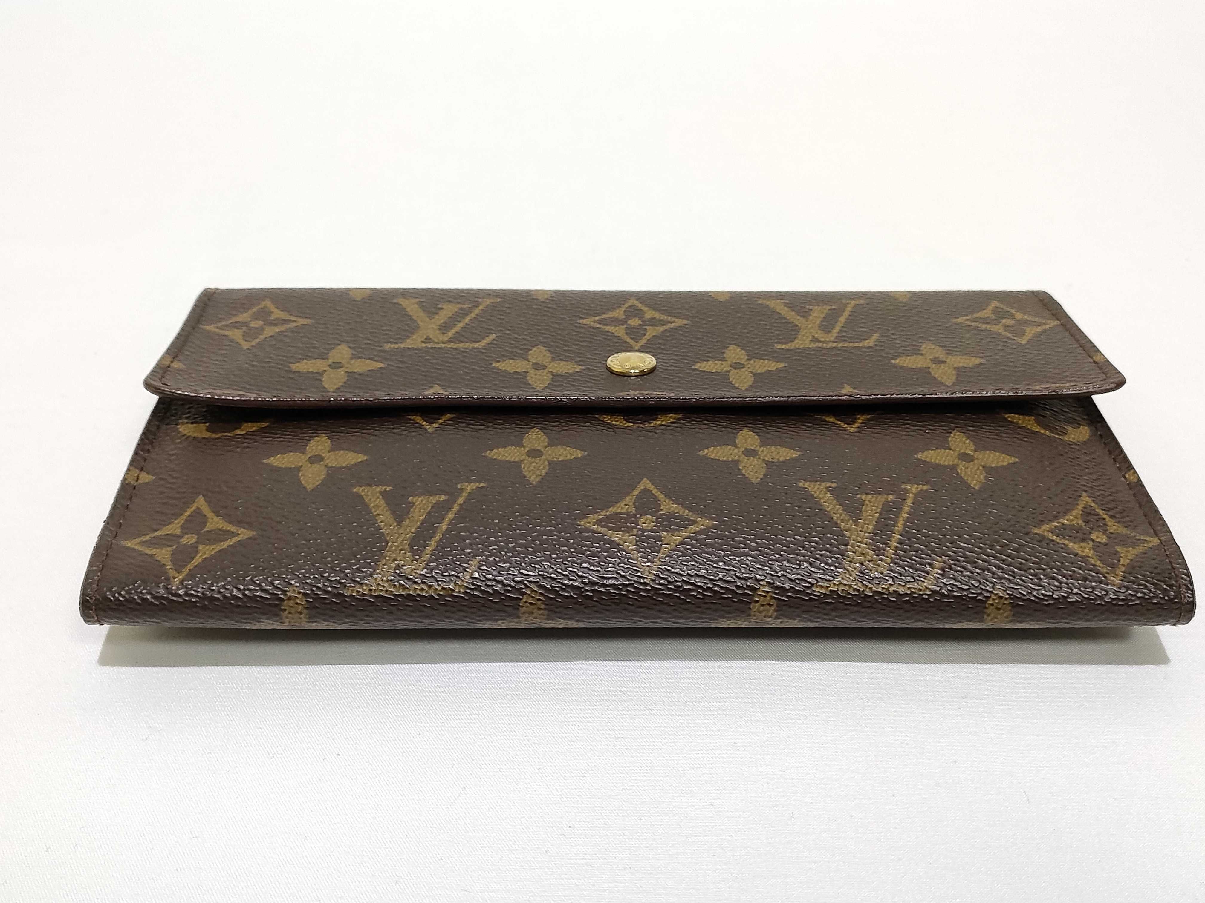 Monogram Louis Vuitton Monogram Long Wallet Portefeuille Tresor Monnaie SD0060 T61216 Wallet — view 3