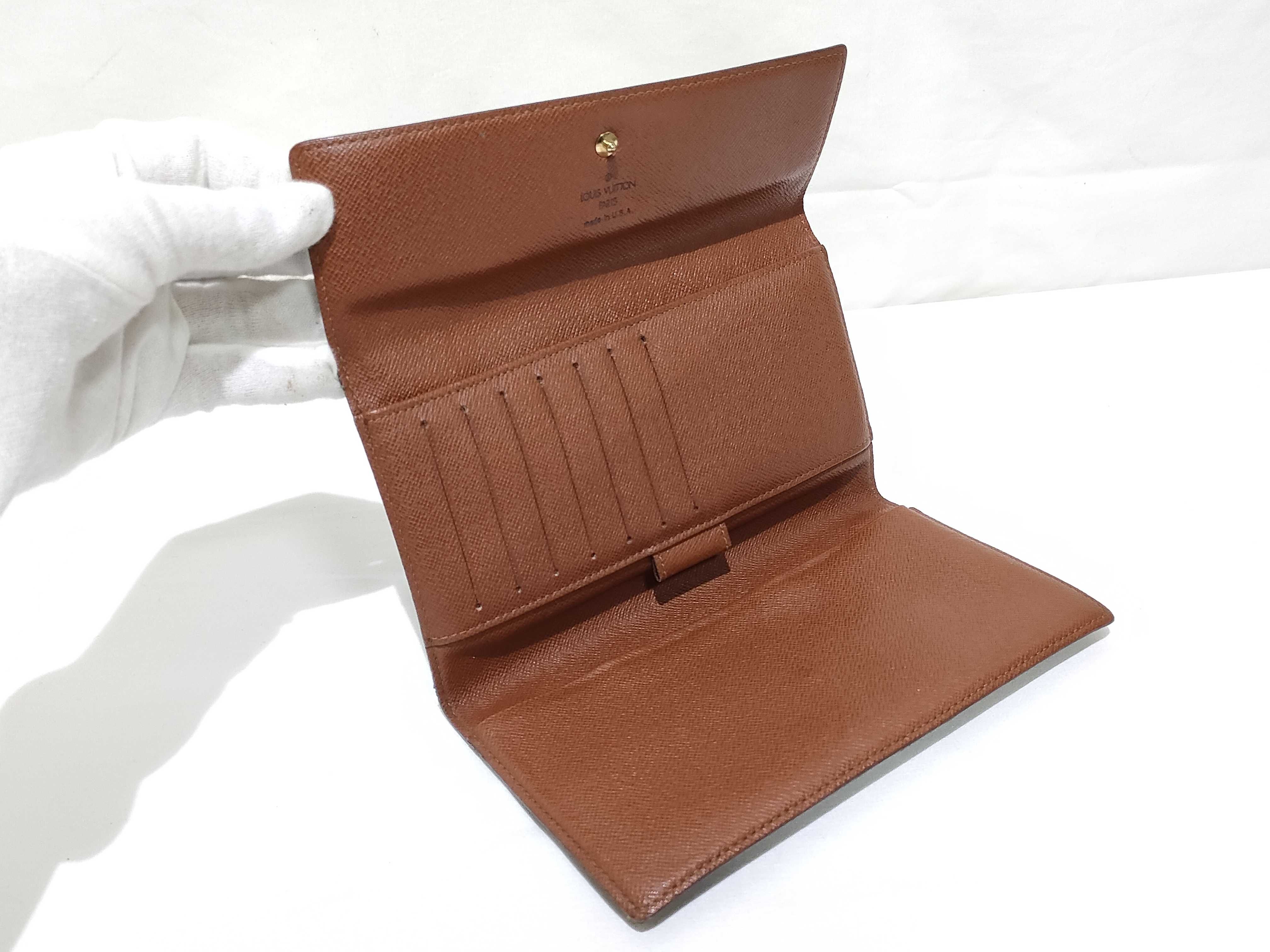 Monogram Louis Vuitton Monogram Long Wallet Portefeuille Tresor Monnaie SD0060 T61216 Wallet — view 8