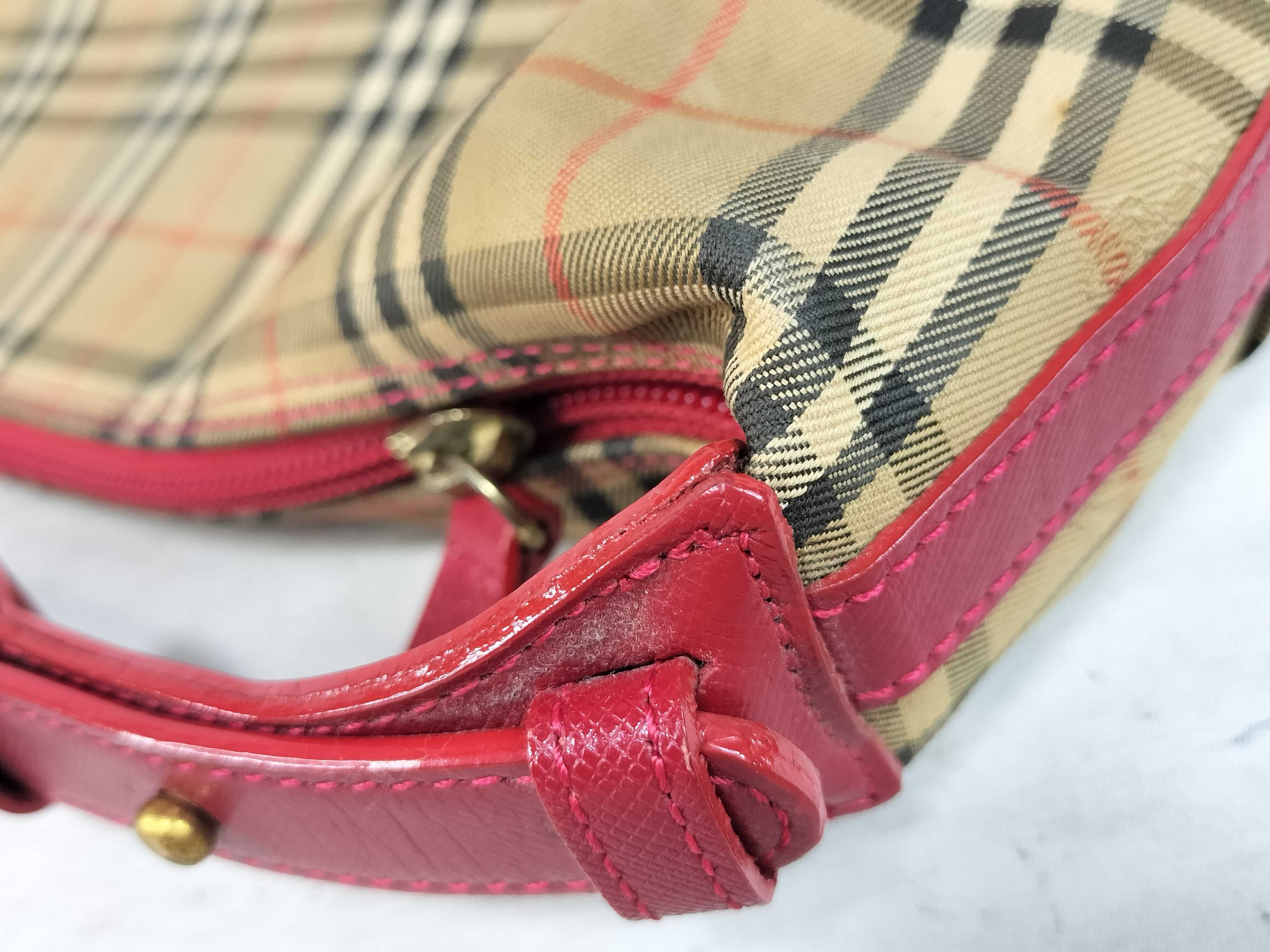 accessory pouch, red, handbag — view 5
