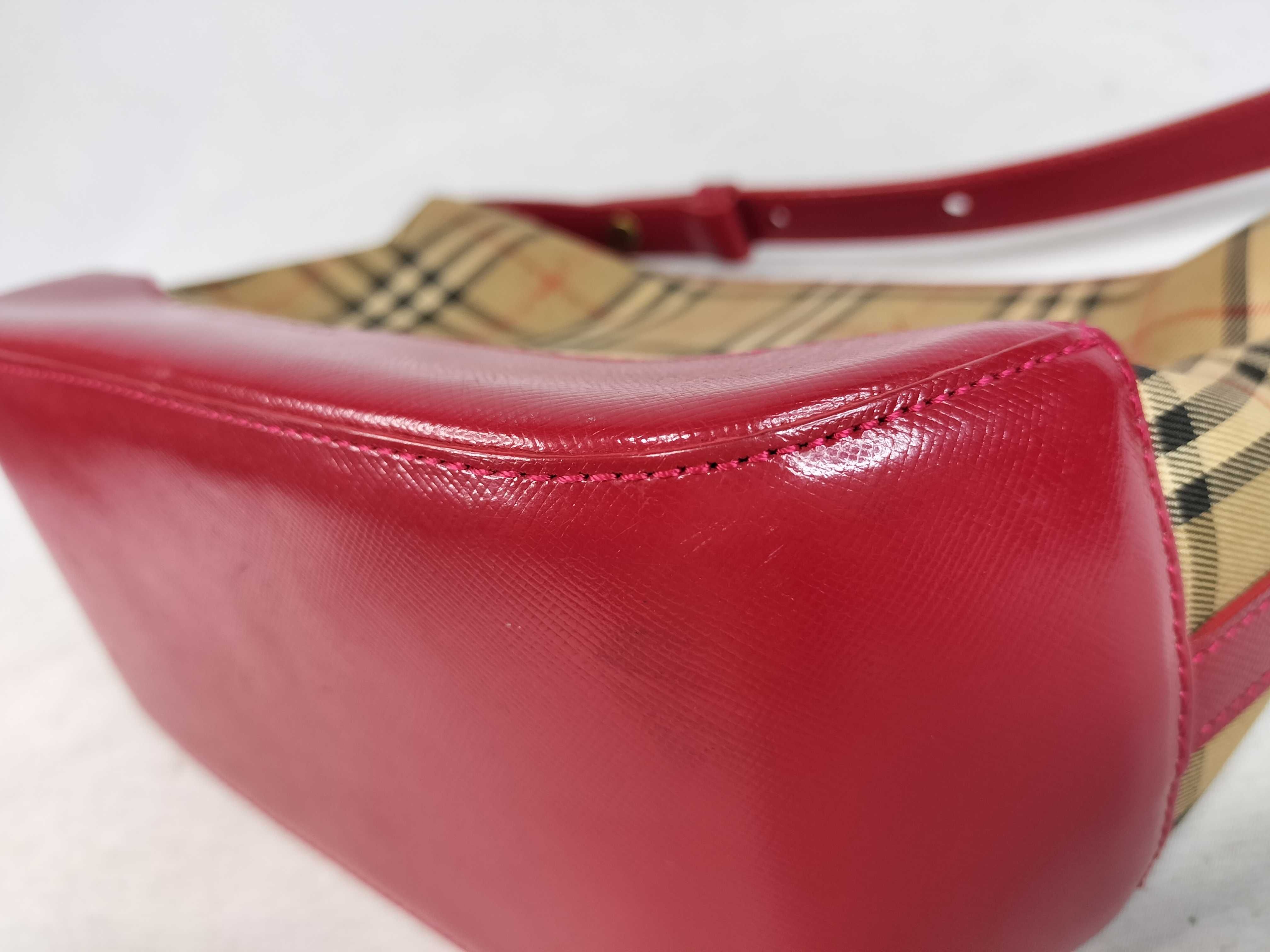 accessory pouch, red, handbag — view 7