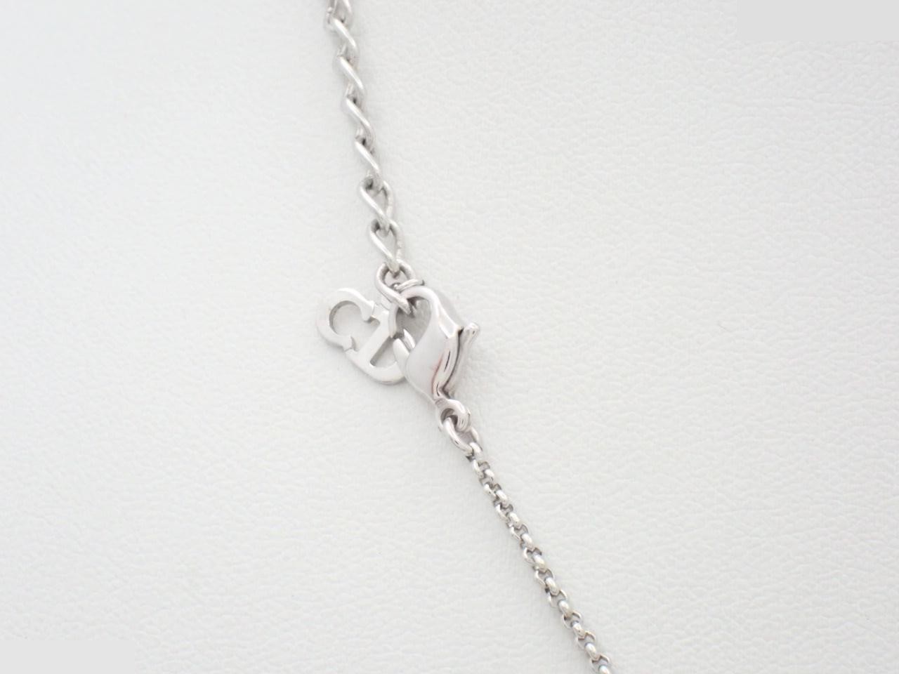 Logo cube, silver, neck circumference 44cm — view 2