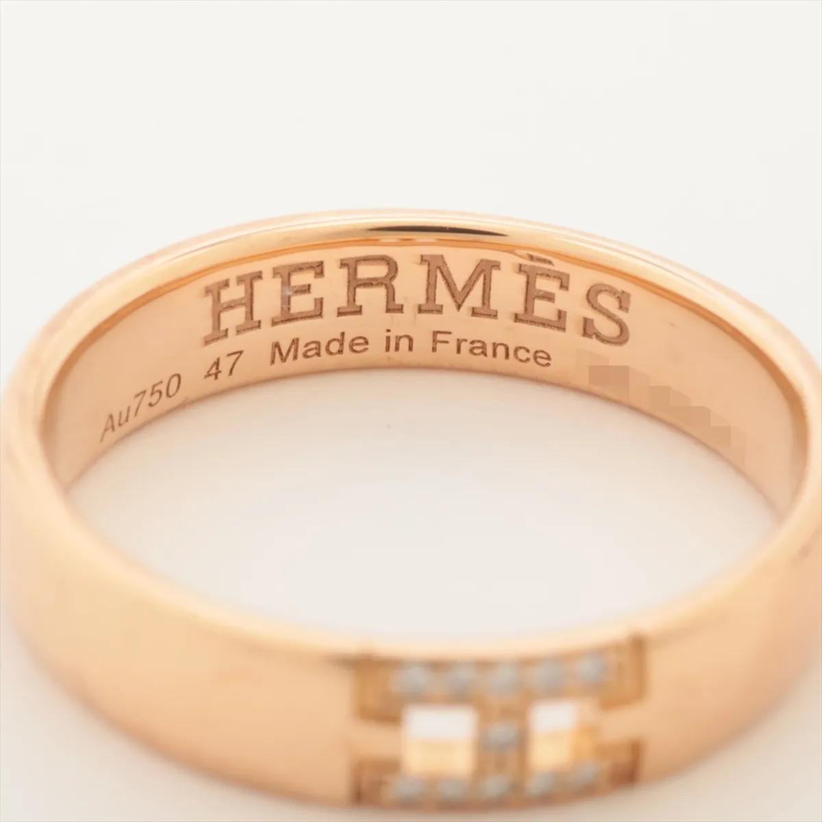 Hercules Diamond Ring 750(PG) 2.7g 47 18V131479 — view 3