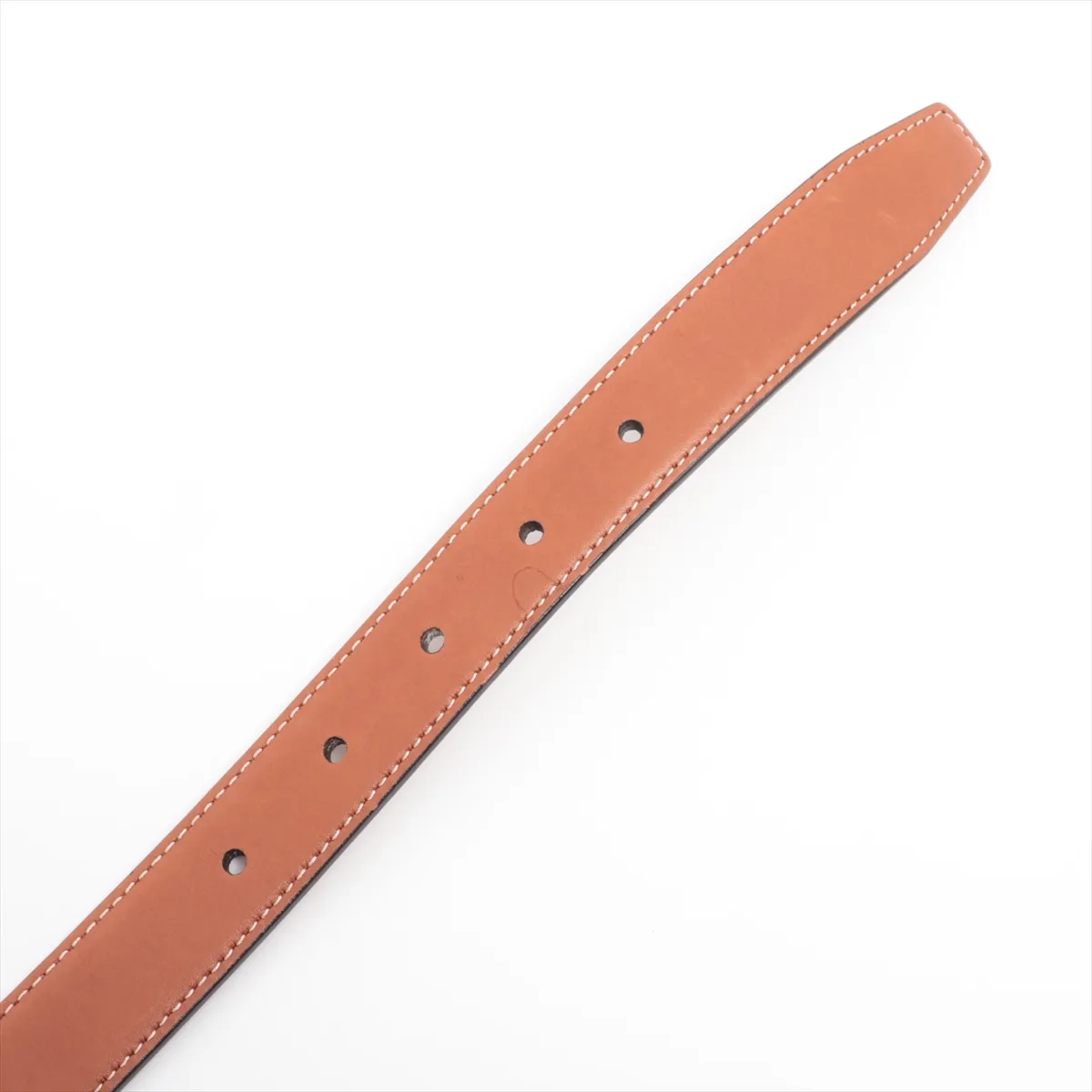 Triomphe Belt 85 Leather Brown — view 3