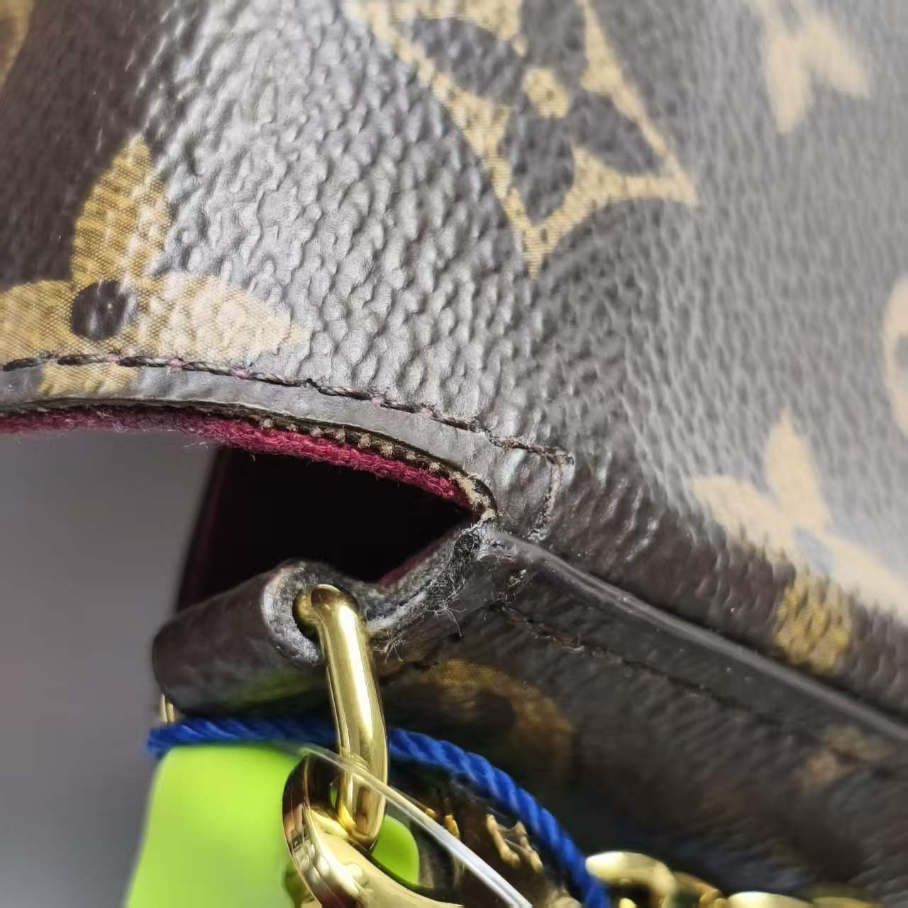 【*Shipped from: China*】LOUIS VUITTON Pochette Felicie PU Shoulder Bag — view 10