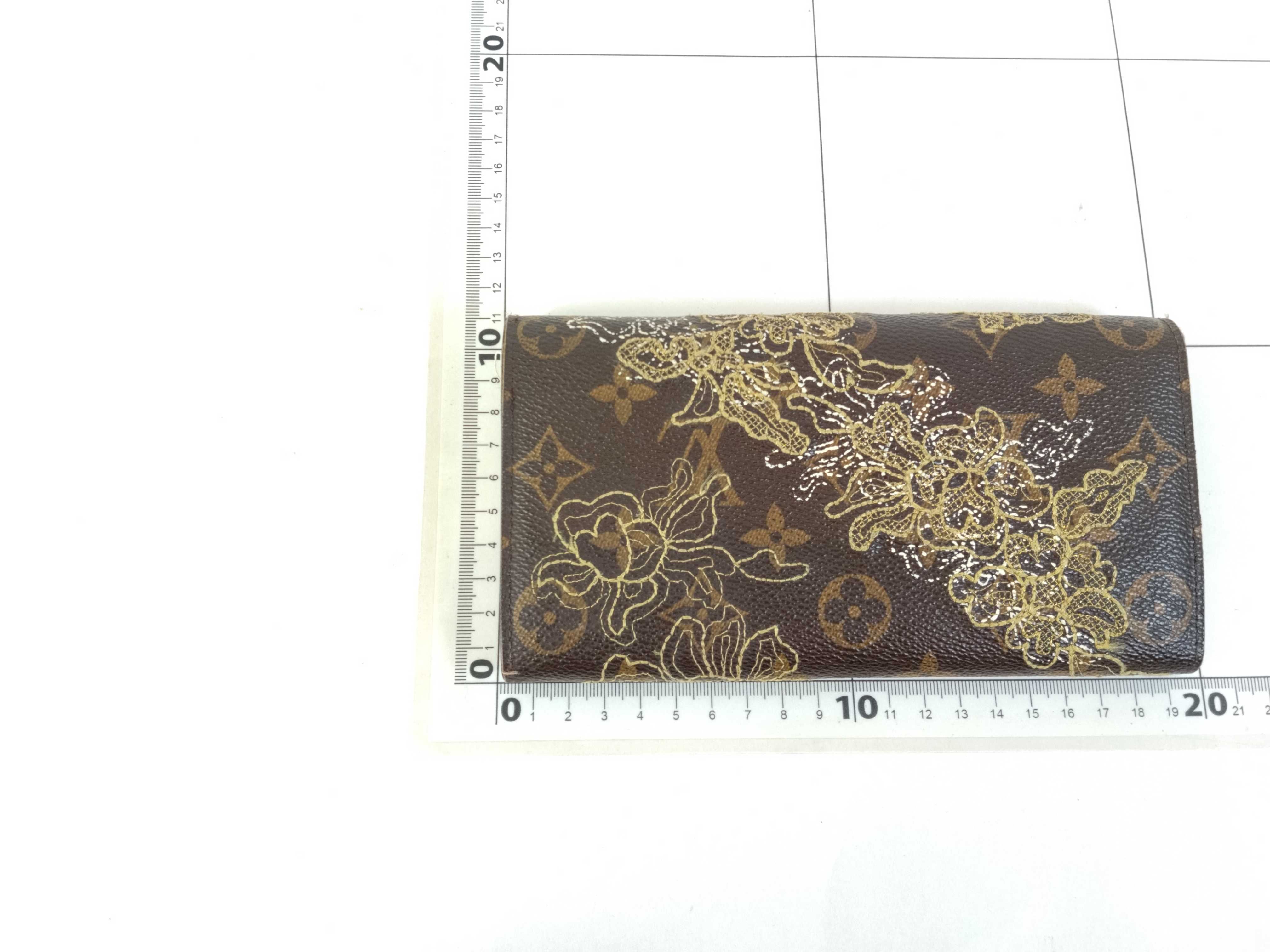 Monogram LV Long Wallet Monogram Dentelle Wallet — view 2