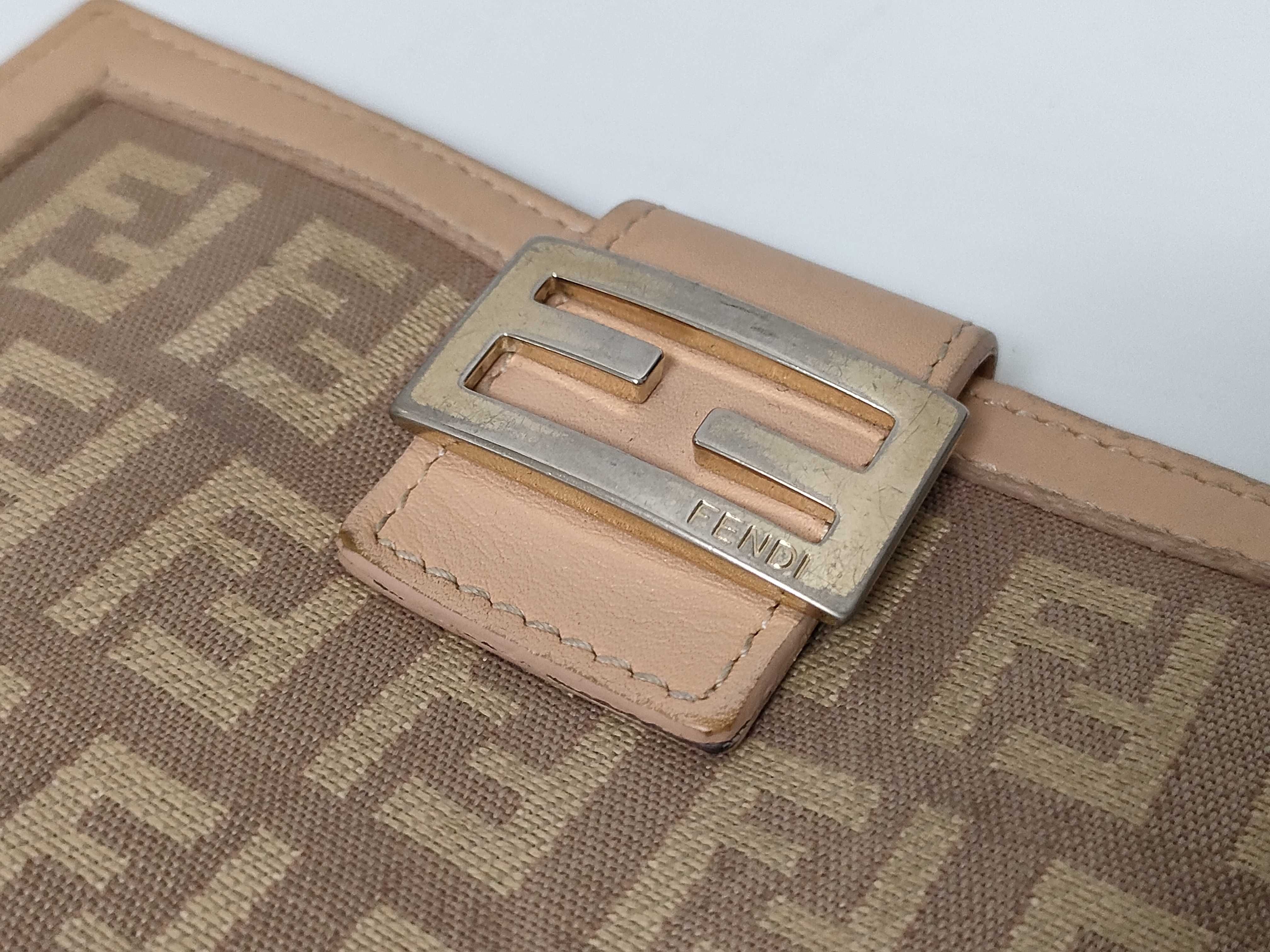 Zucca pattern Fendi bi-fold wallet Zucchino wallet — view 6