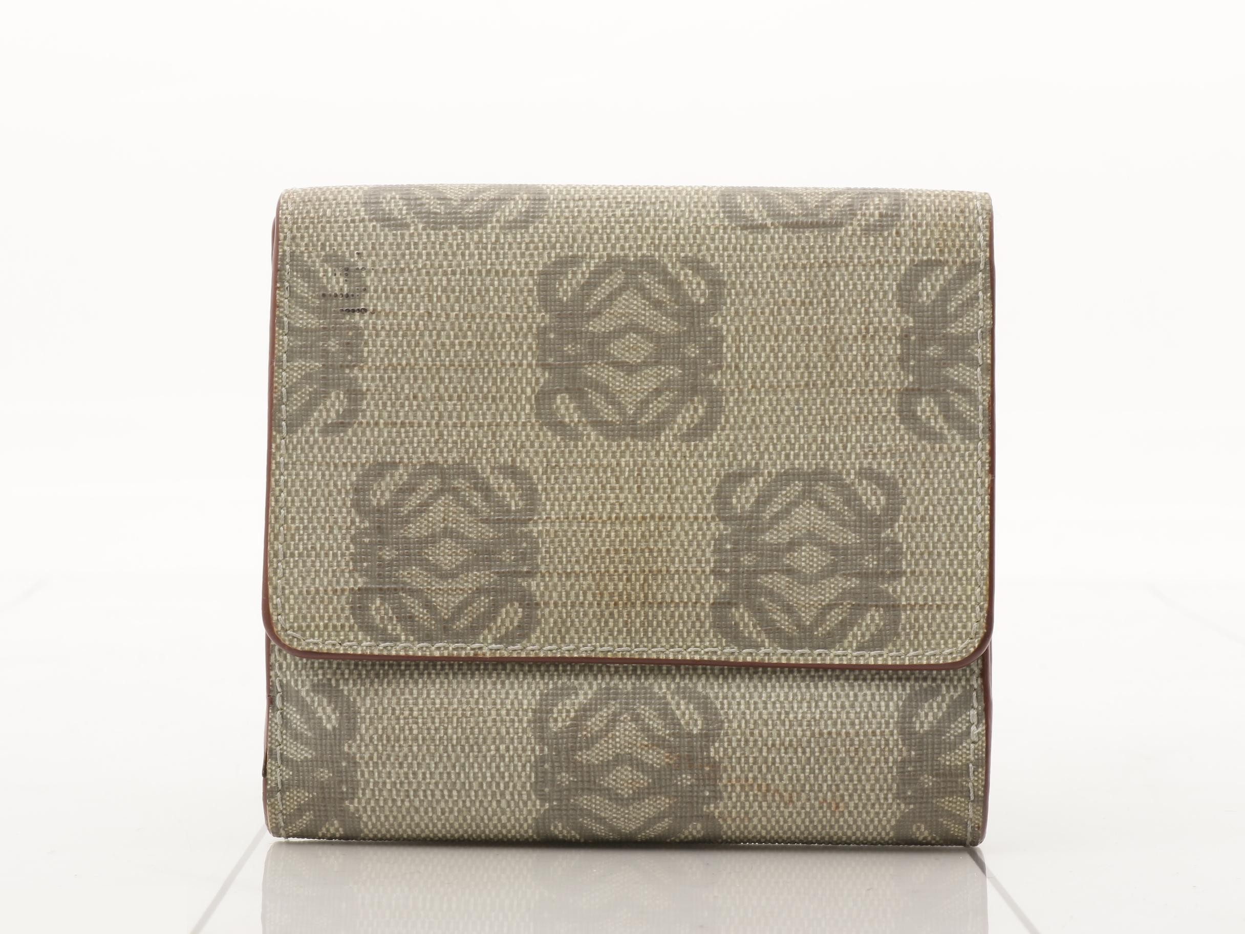 PVC Anagram Compact Wallet — view 2