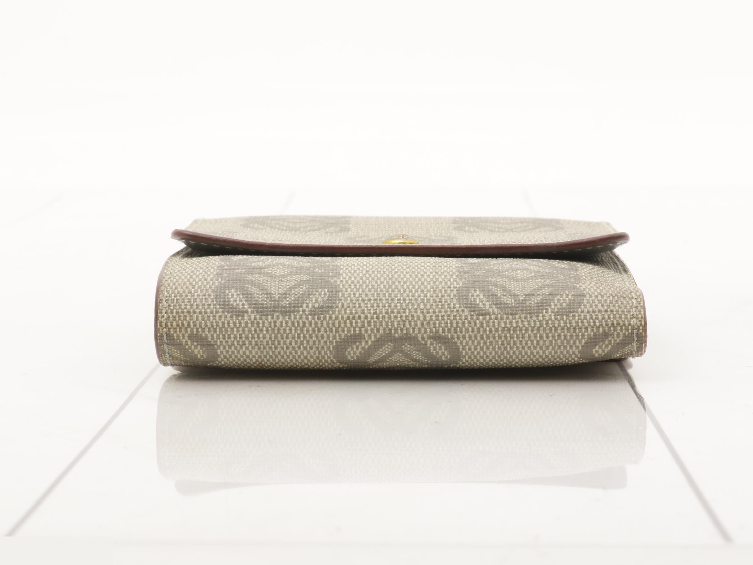 PVC Anagram Compact Wallet — view 3