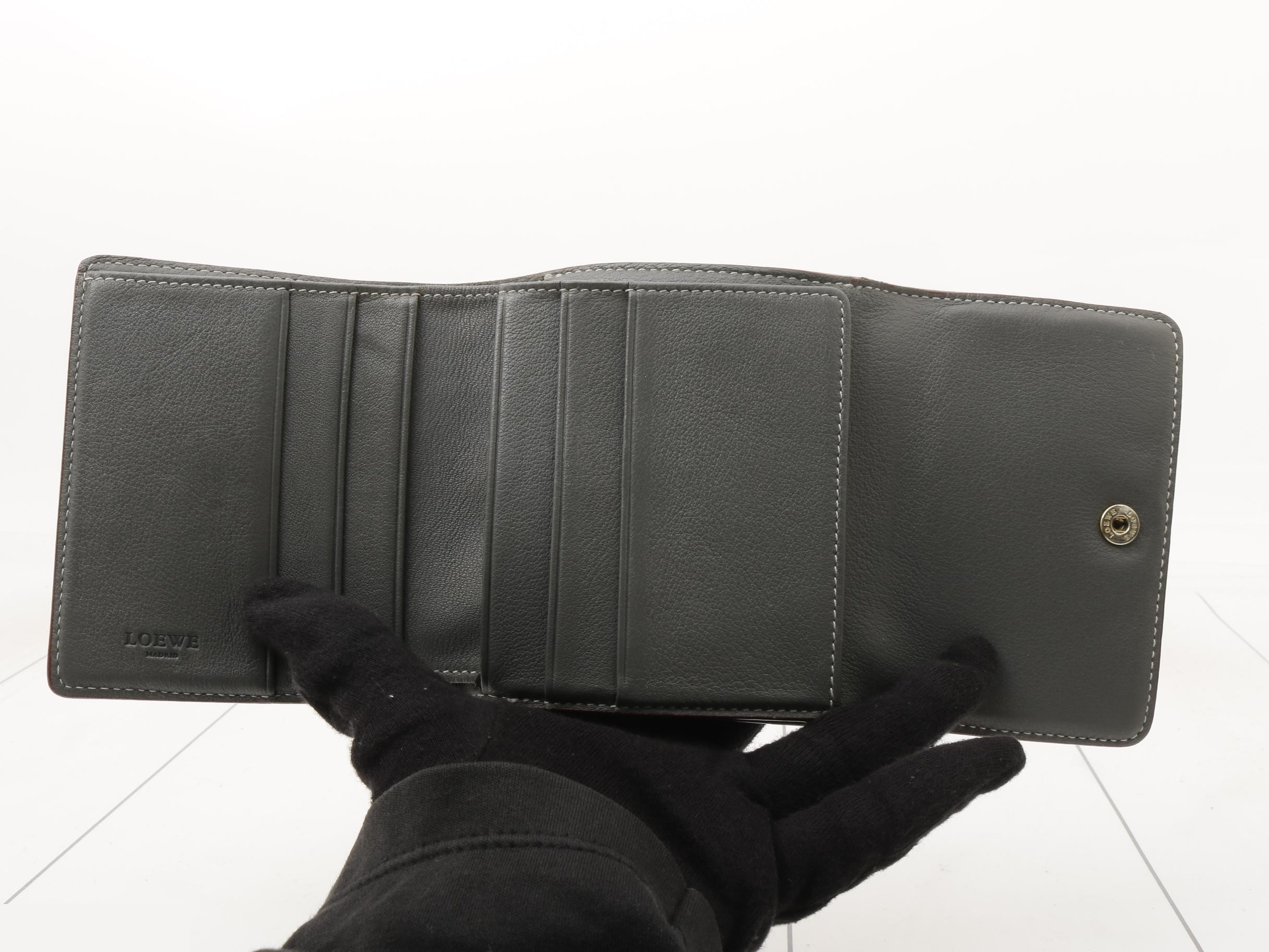 PVC Anagram Compact Wallet — view 4