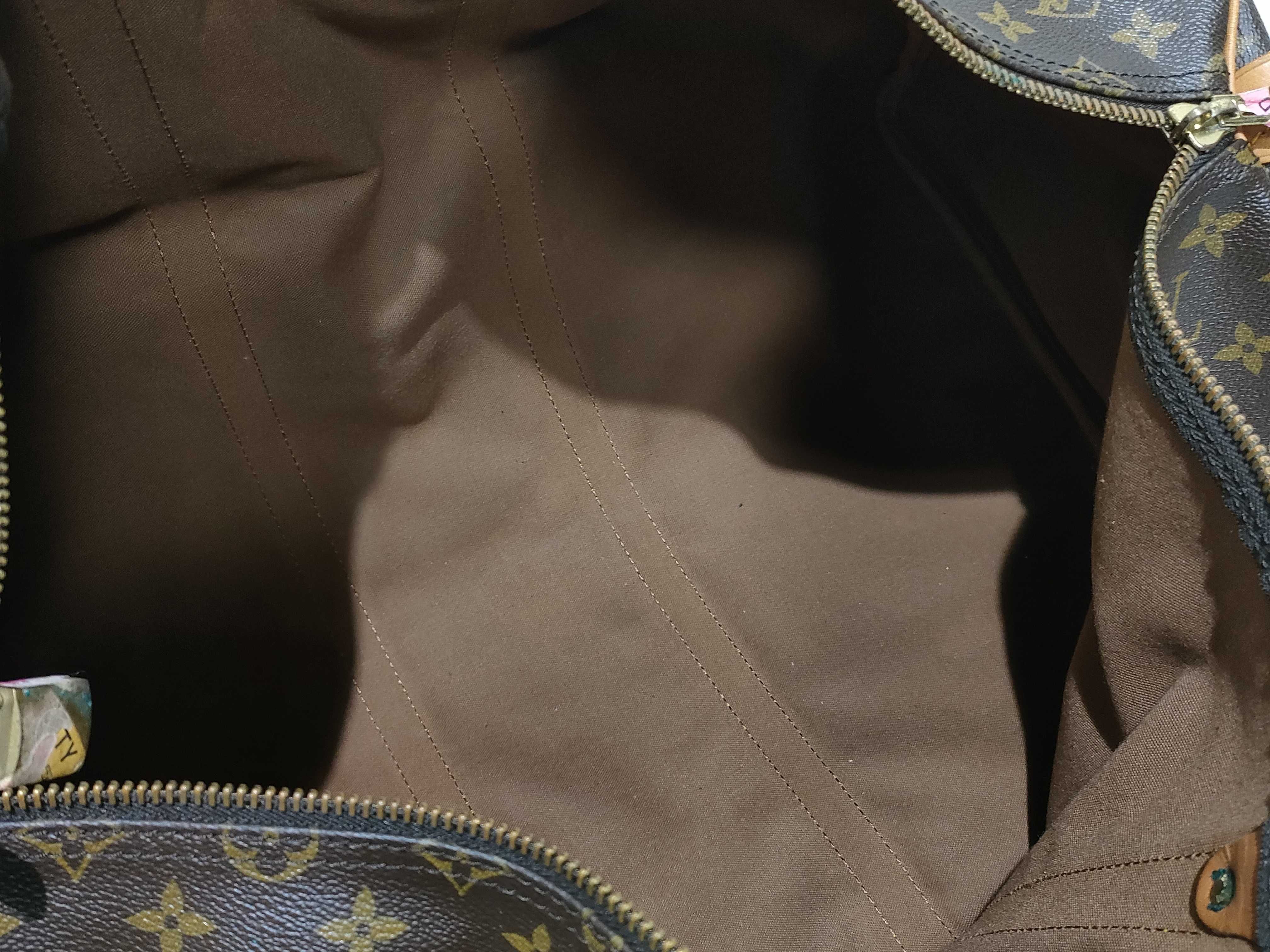 Monogram Keepall Boston Bag — view 9