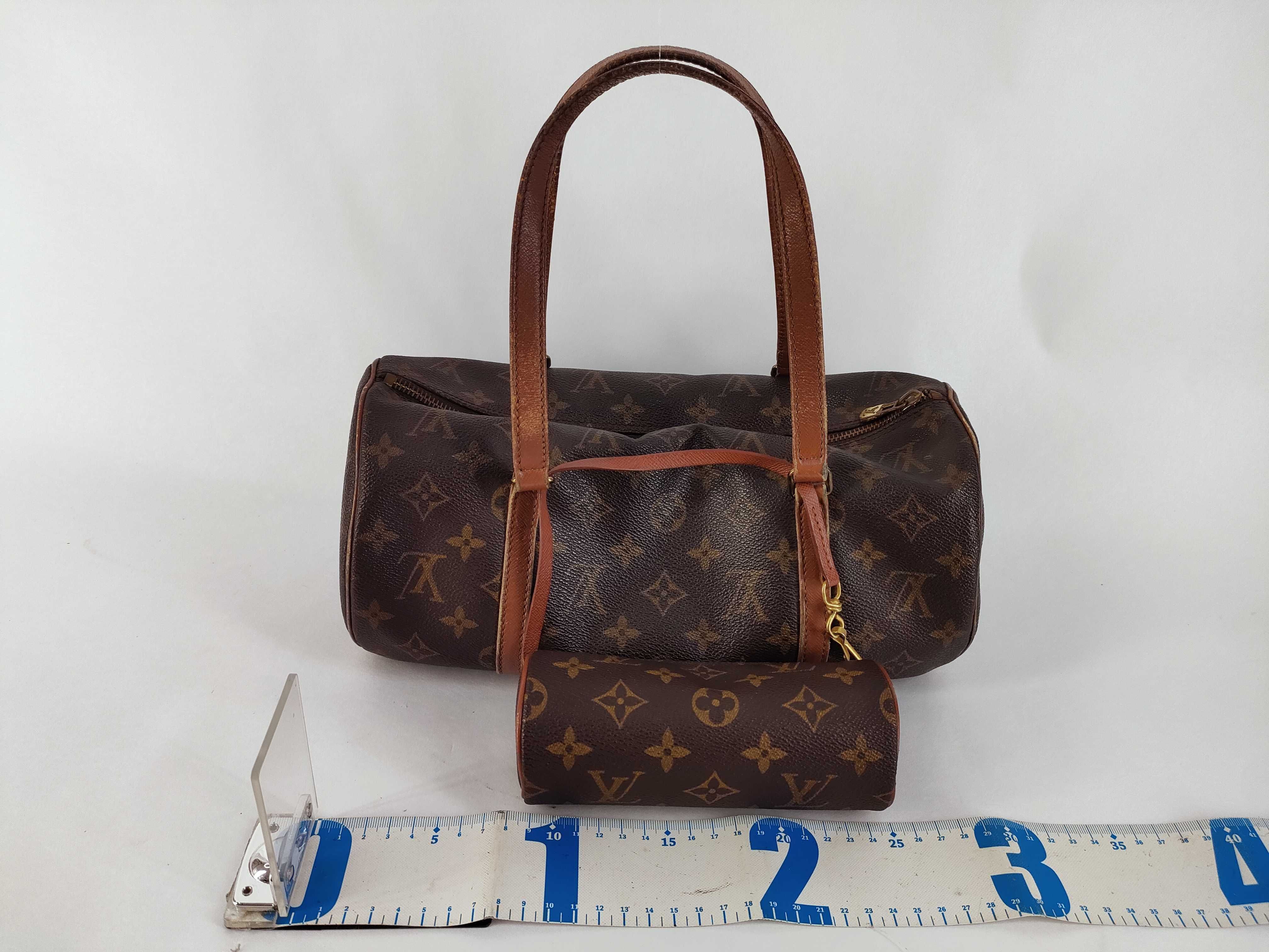 Monogram LV Papillon Handbag with Pouch — view 2