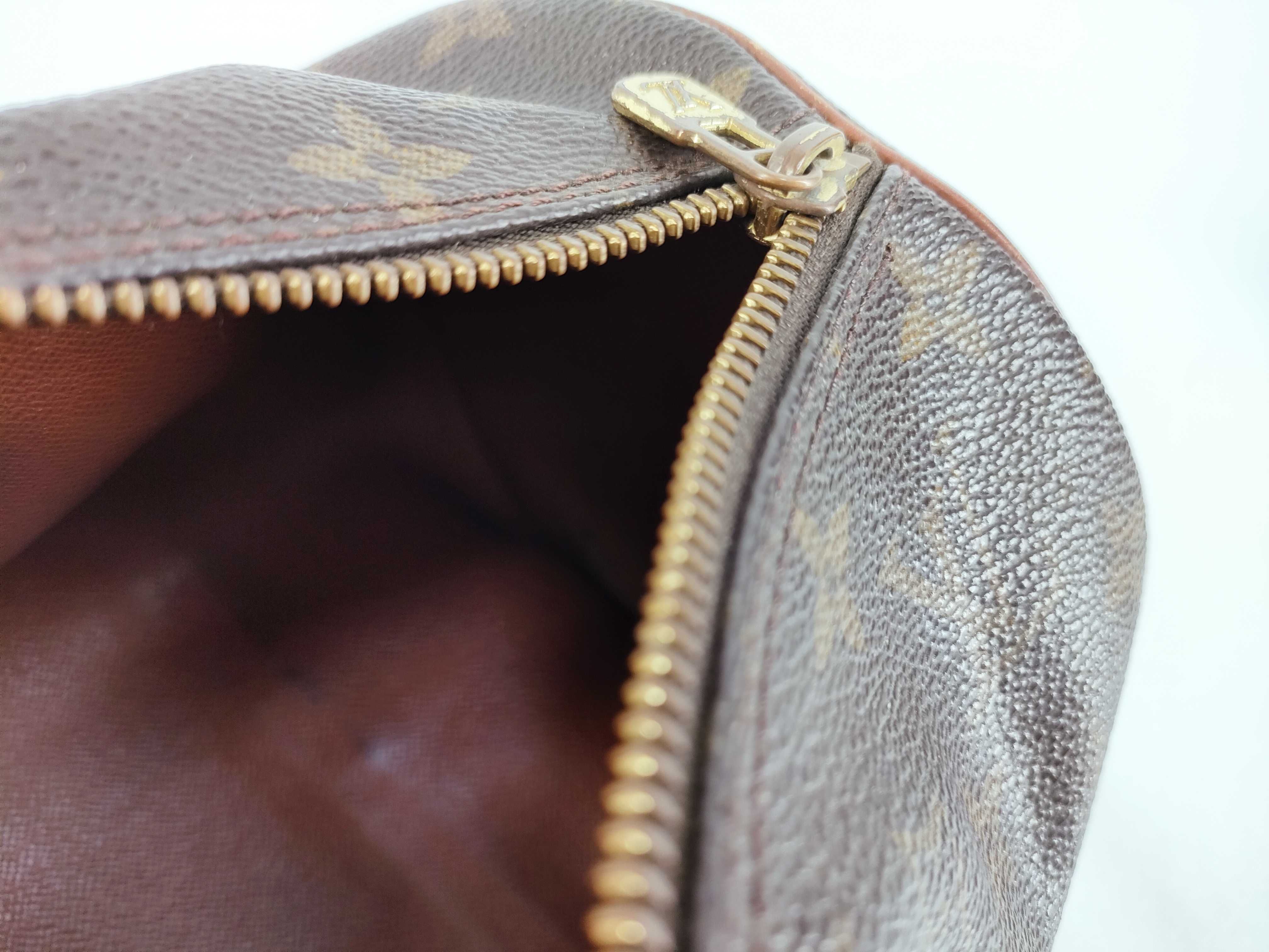 Monogram LV Papillon Handbag with Pouch — view 11