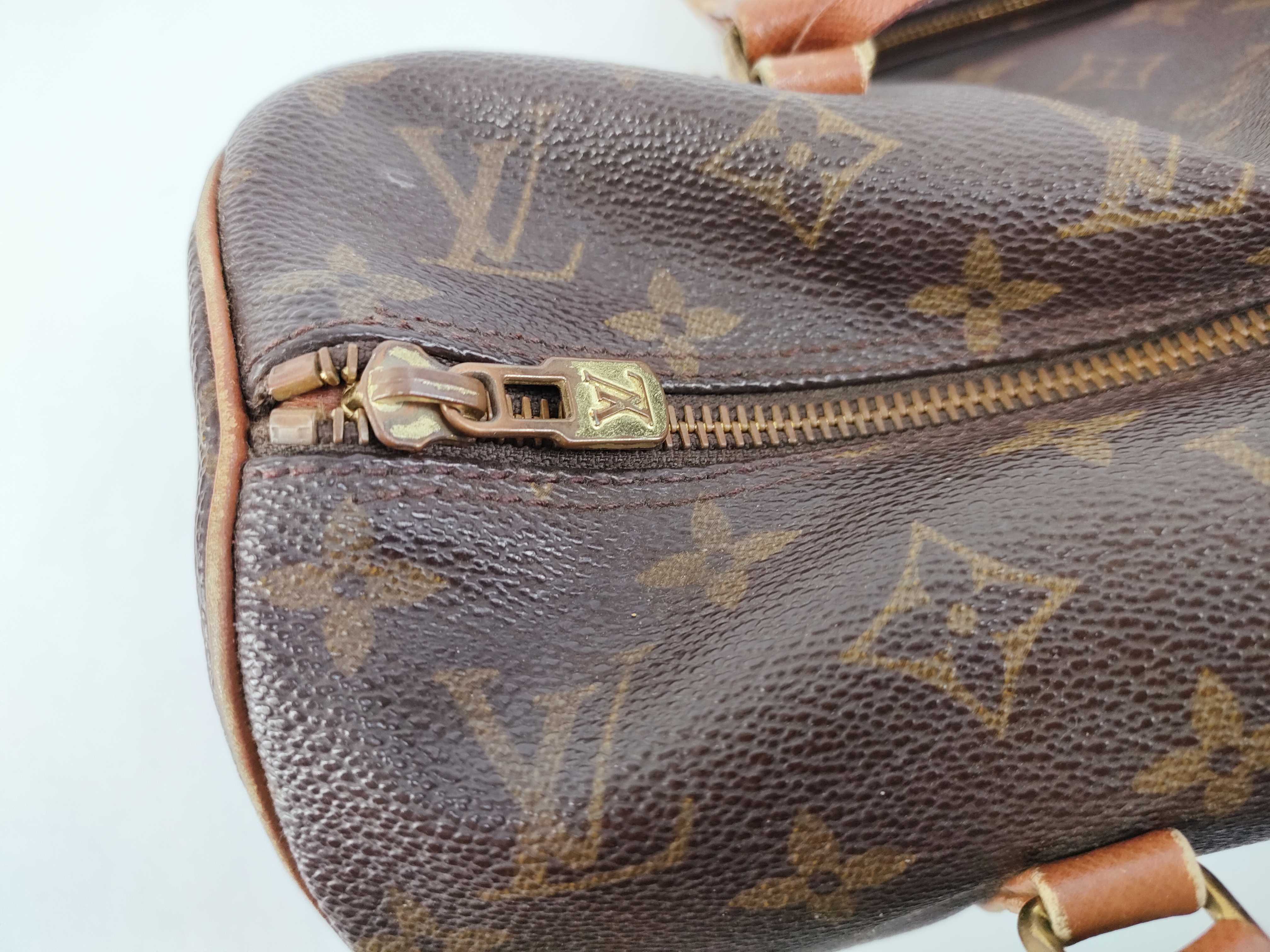 Monogram LV Papillon Handbag with Pouch — view 8