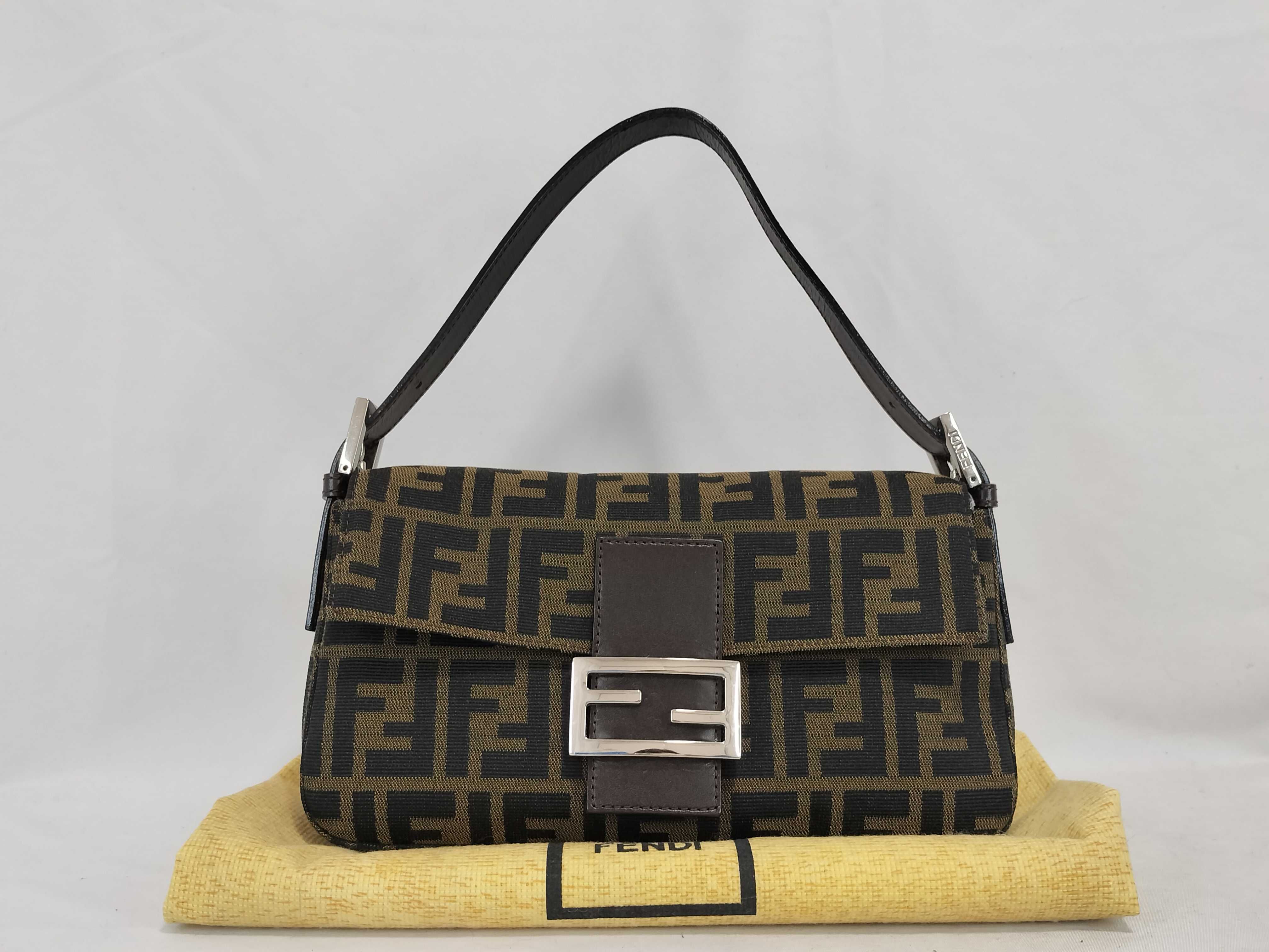 Zucca pattern Fendi Mamma Bucket Zucca pattern Shoulder bag Handbag