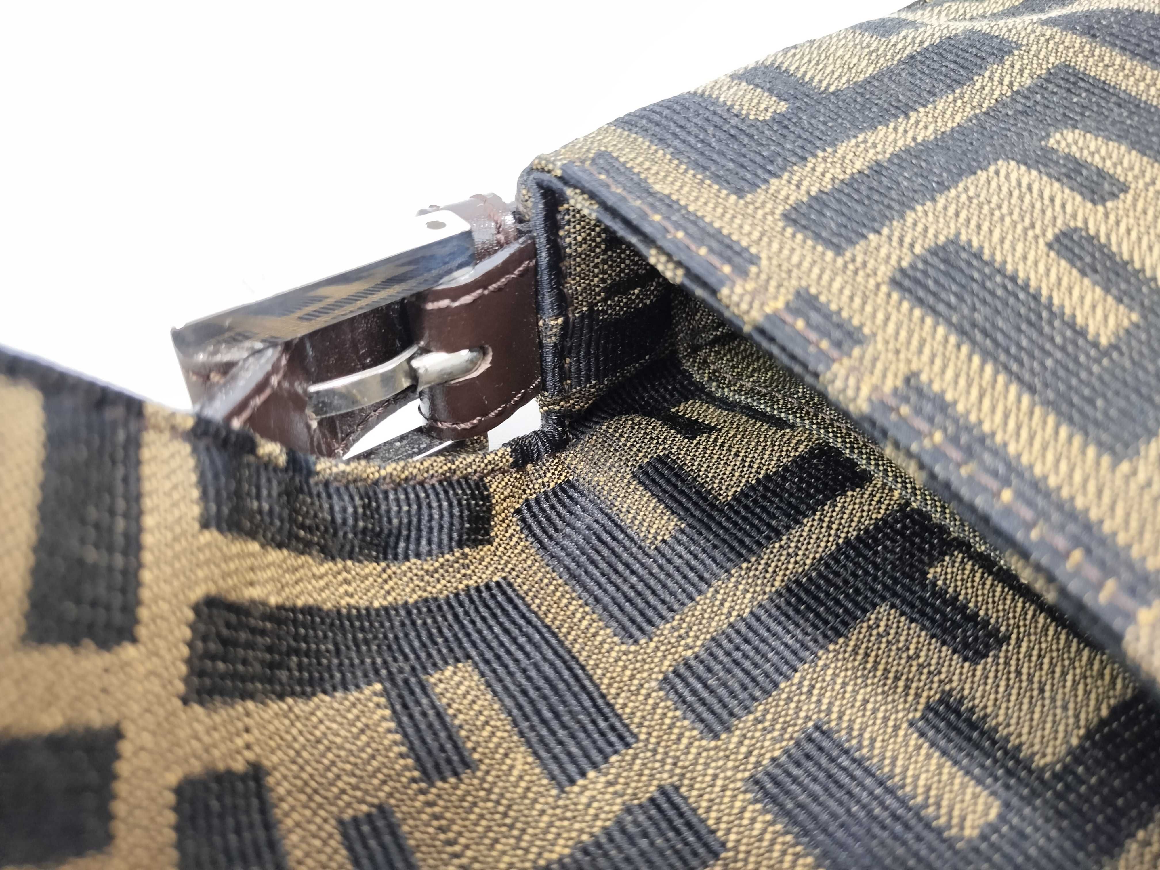Zucca pattern Fendi Mamma Bucket Zucca pattern Shoulder bag Handbag — view 9