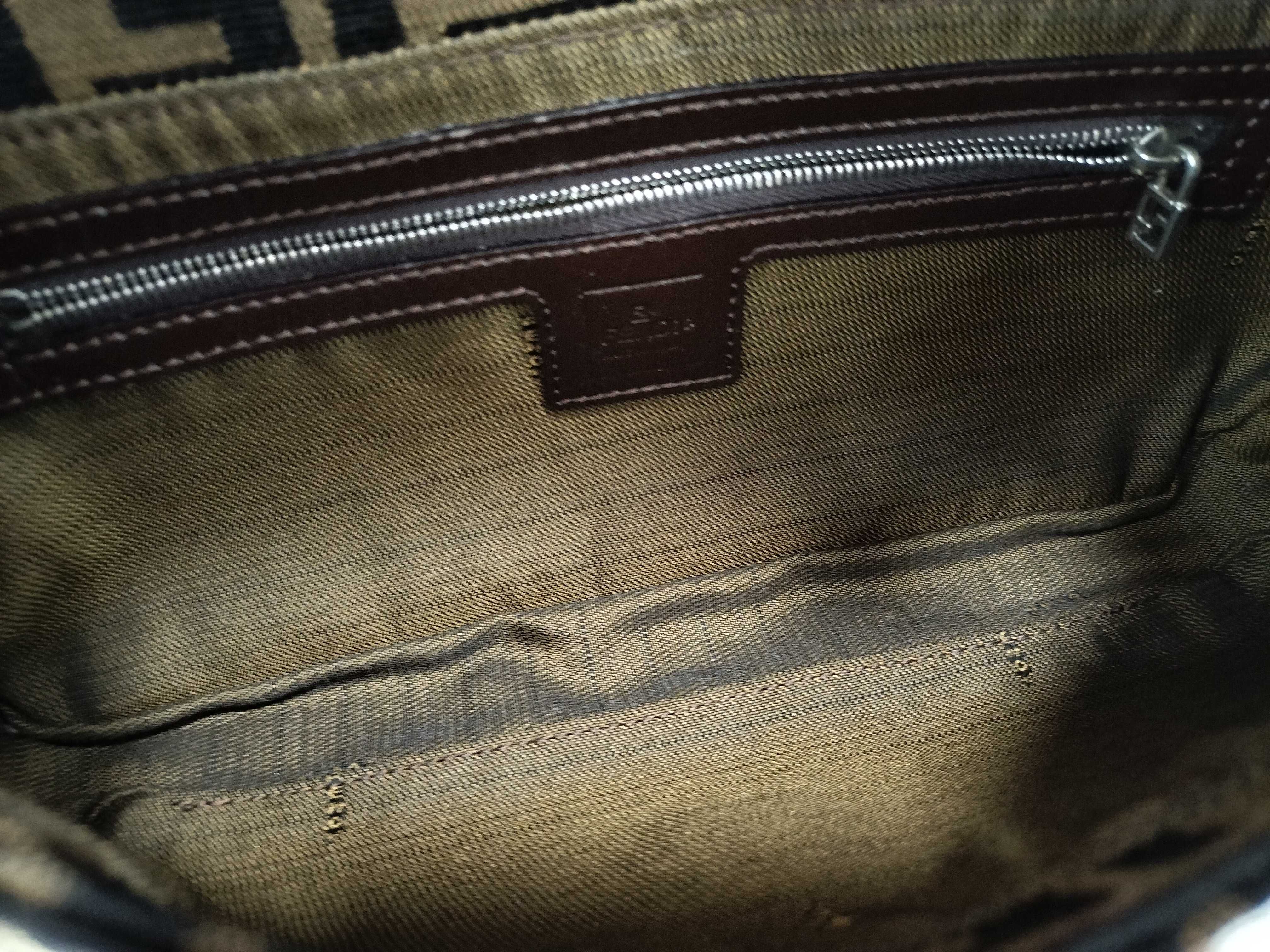 Zucca pattern Fendi Mamma Bucket Zucca pattern Shoulder bag Handbag — view 10