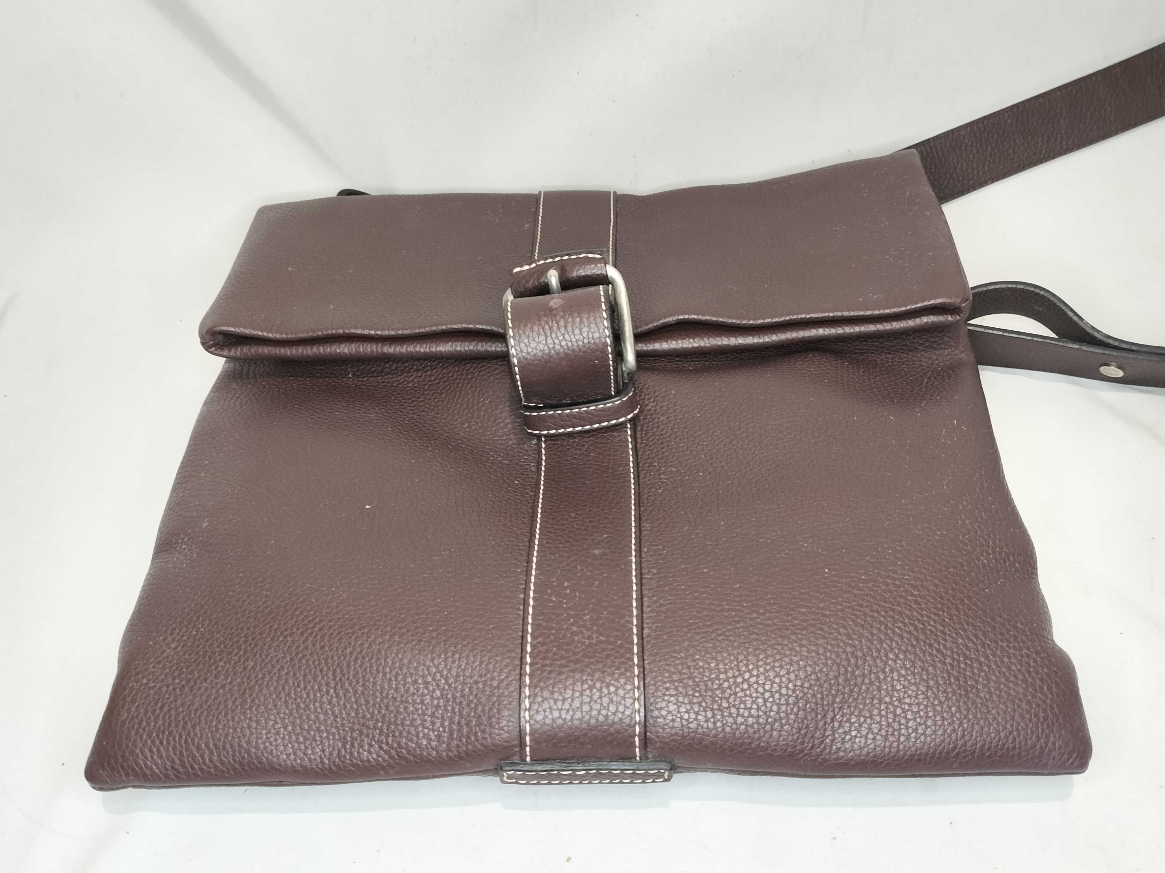 Leather Flap Shoulder Bag — view 7