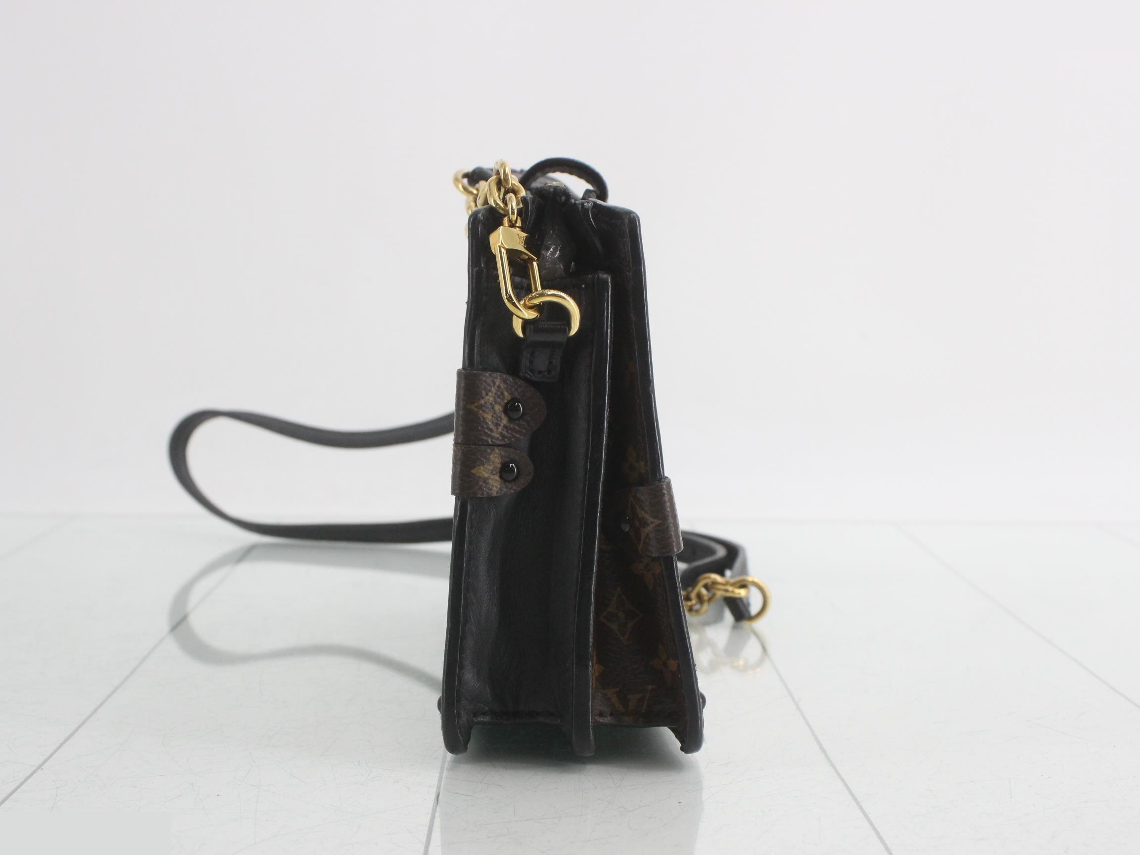 Monogram Reverse Trunk Clutch Shoulder Bag — view 3