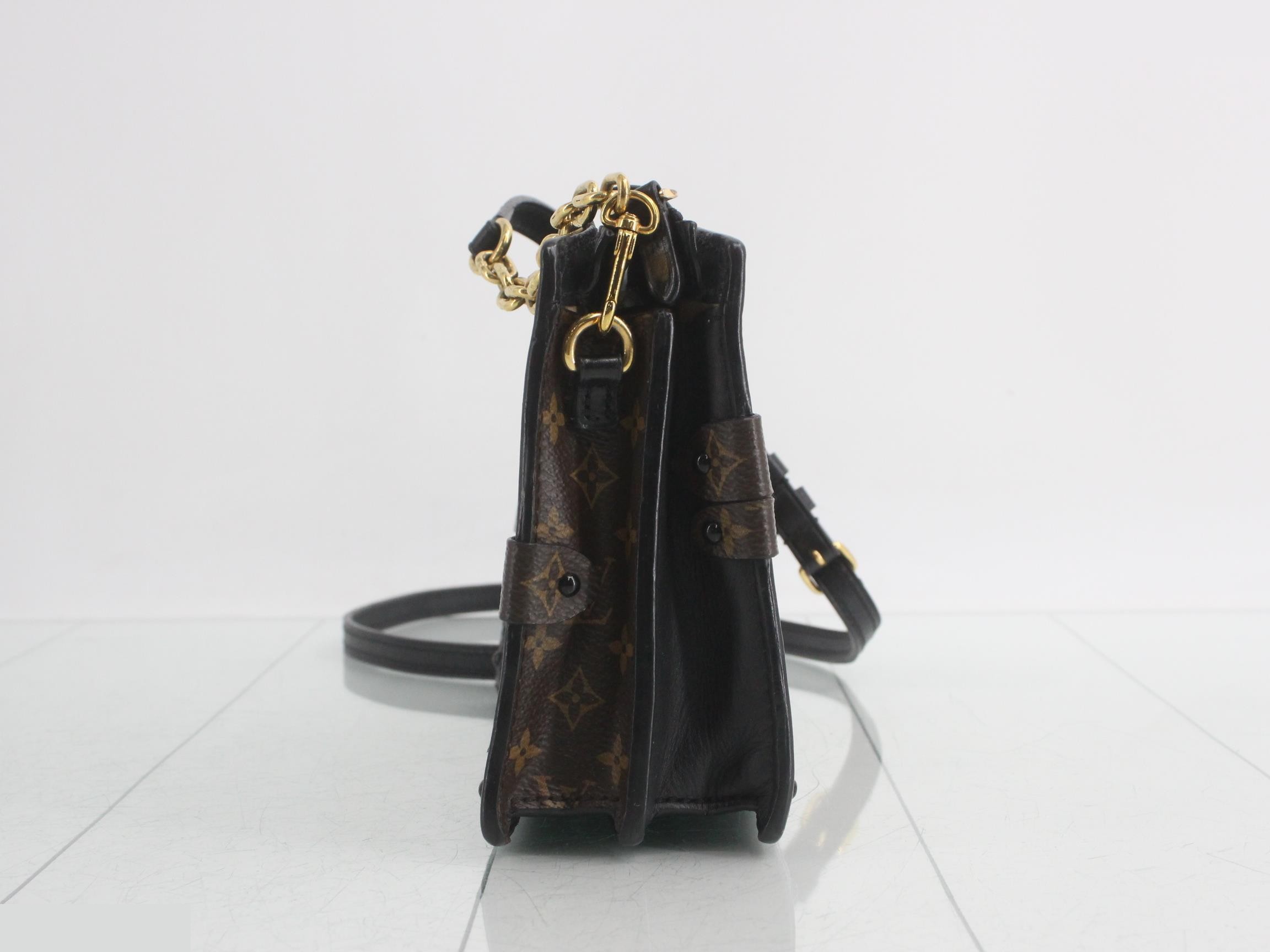 Monogram Reverse Trunk Clutch Shoulder Bag — view 4