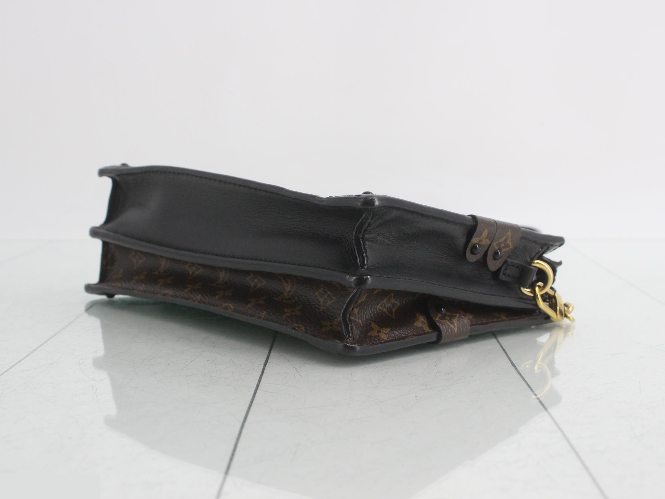 Monogram Reverse Trunk Clutch Shoulder Bag — view 6