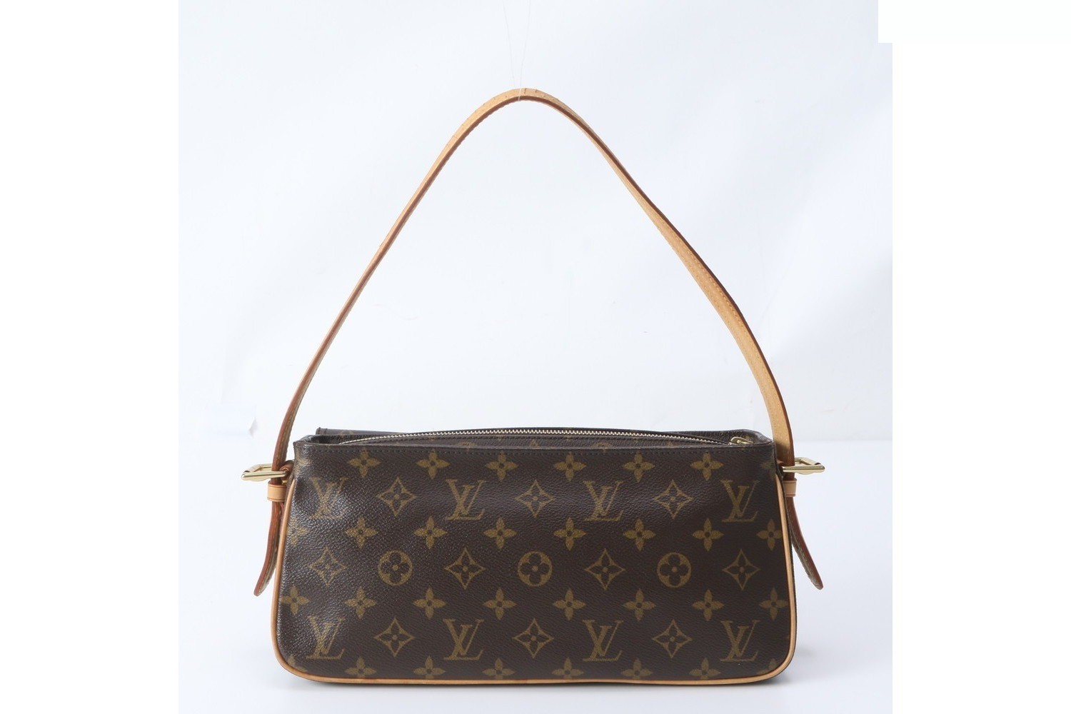Monogram Viva Cite MM M51164 Leather Shoulder Bag — view 3