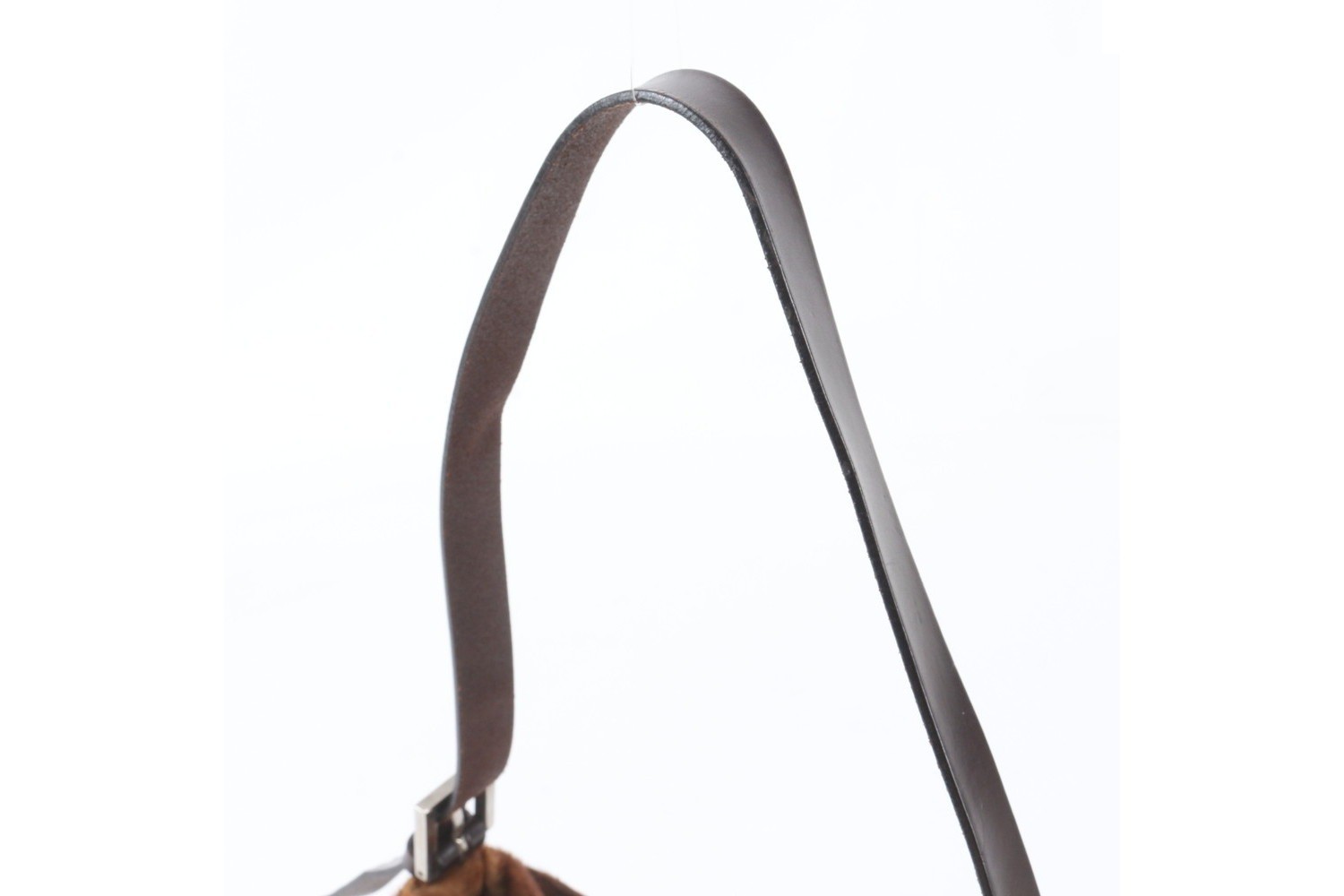 Mamma Baguette Bucket Calf Hair Leather Shoulder Bag — view 2