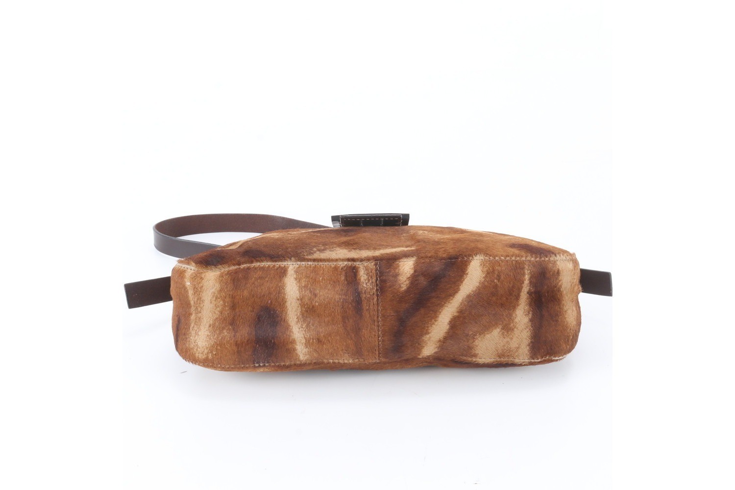 Mamma Baguette Bucket Calf Hair Leather Shoulder Bag — view 6